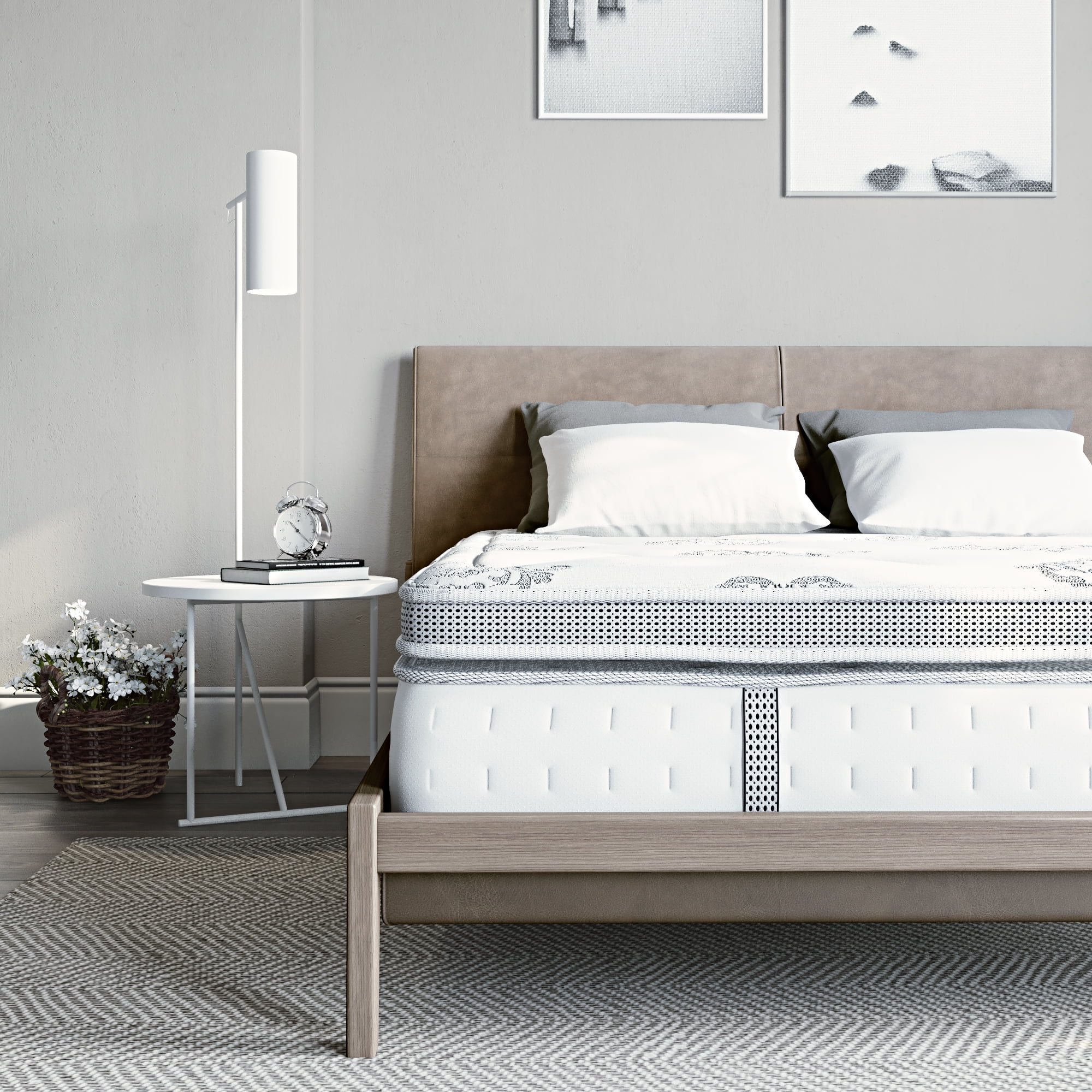 Cool Gel Gramercy 14" Full Pillow Top Hybrid Mattress