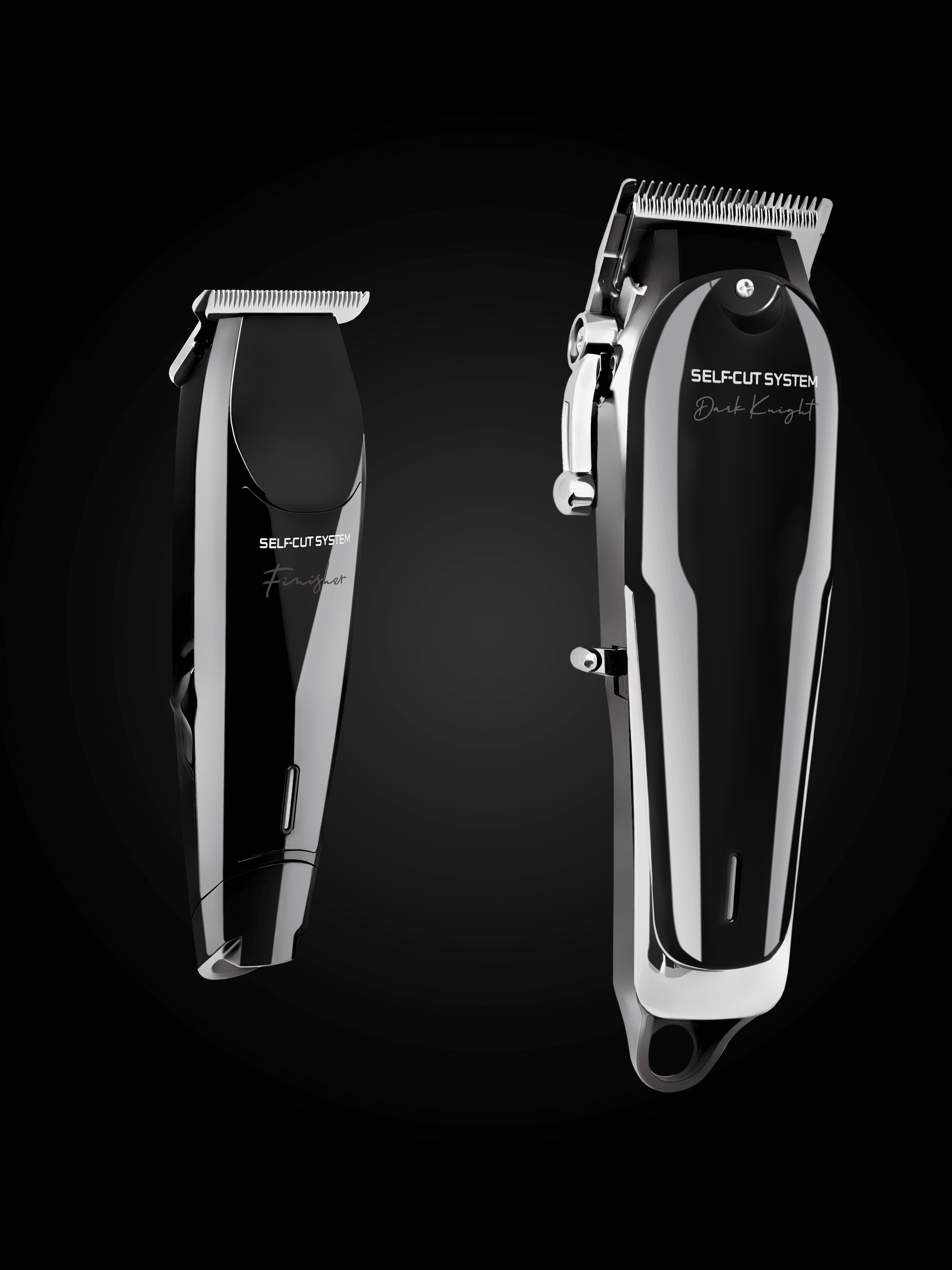 Cordless clipper and trimmer combo set