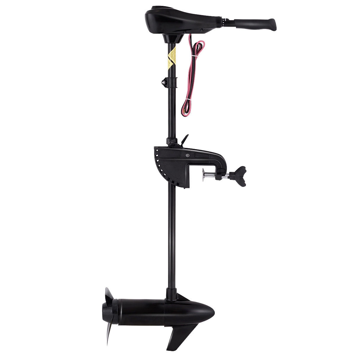 Costway New 86lbs Freshwater Transom Mounted Trolling Motor 36" Shaft