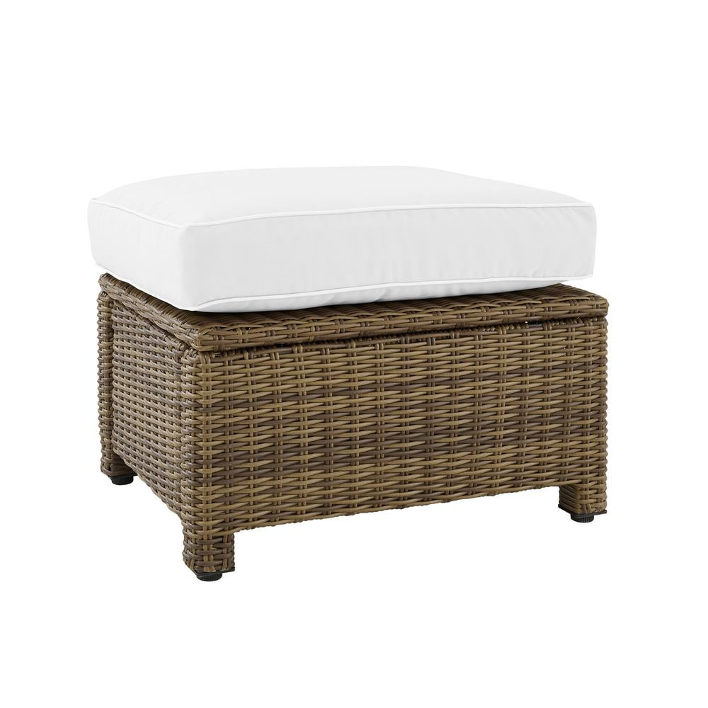Crosley Furniture Bradenton Outdoor Ottoman - Sunbrella