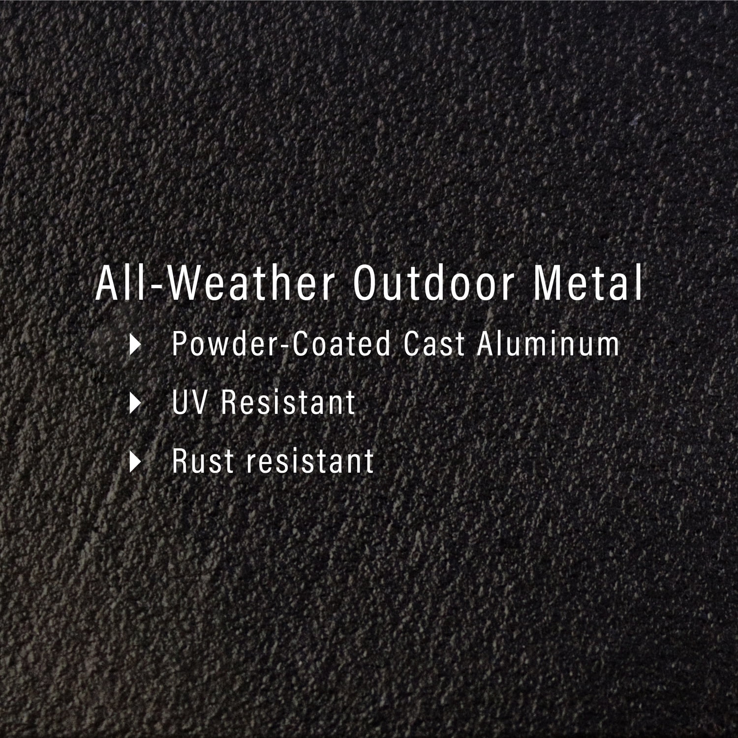 Crosley Furniture Sedona 18.5" Aluminum Dining Arm Chair in Black (Set of 2)