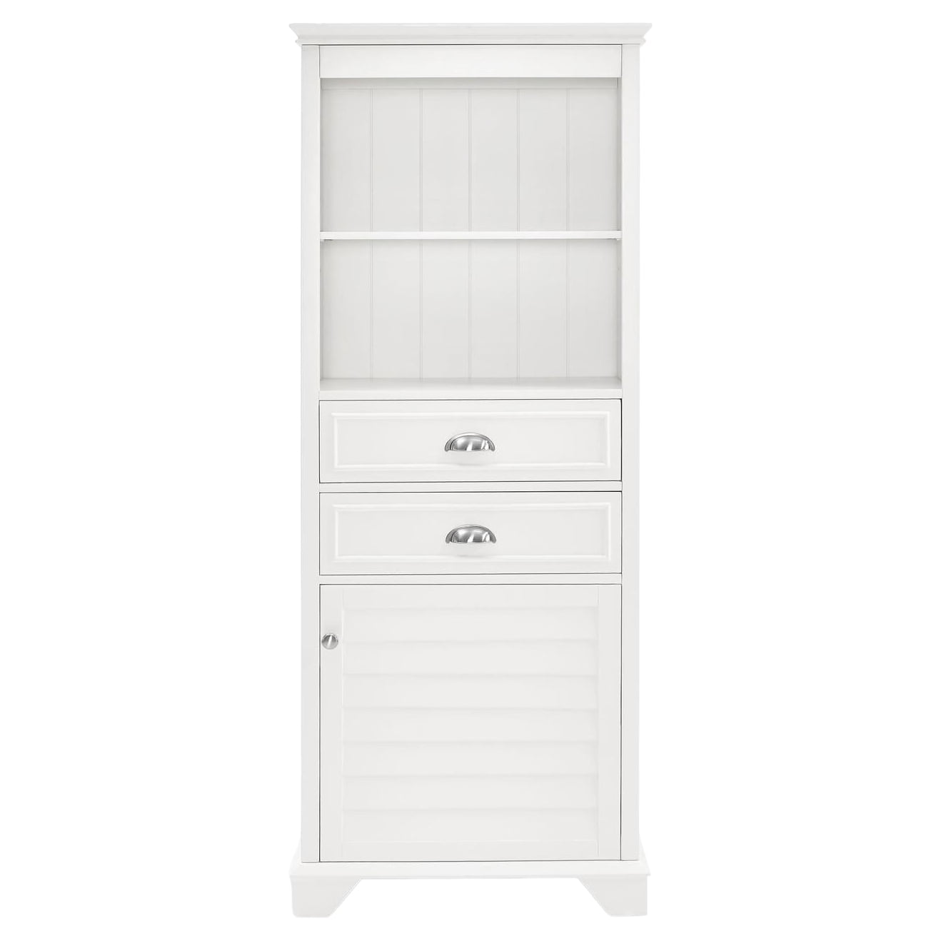 Crosley Brands Lydia Tall Cabinet White