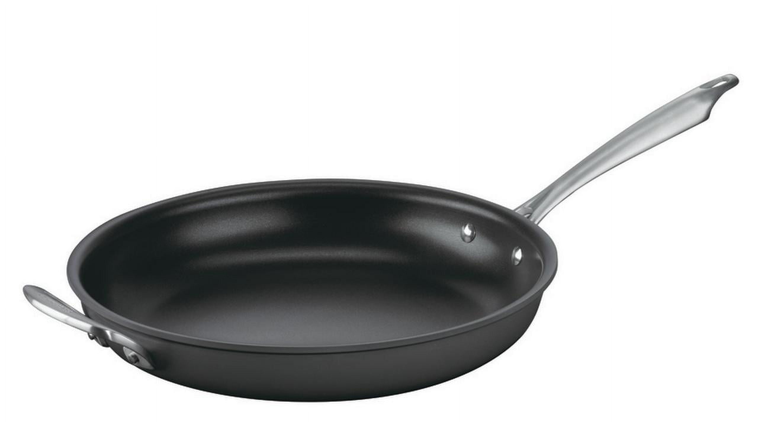 Cuisinart Dishwasher-Safe Hard Anodized 12" Open Skillet W/Helper