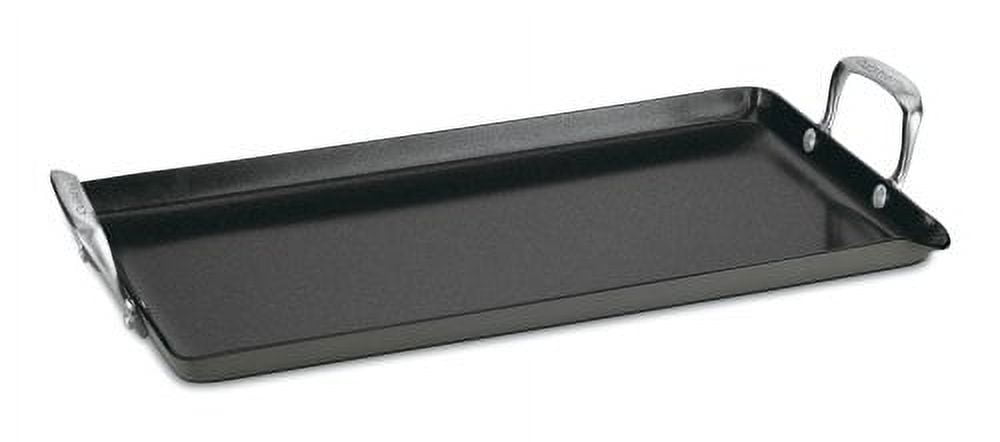 Cuisinart 10” Non-Stick Double Burner Anodized Aluminum Griddle Pan