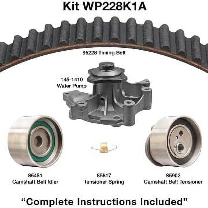 Dayco WP228K1A Water Pump Kit Fits select: 2001-2003 MAZDA PROTEGE, 1993-2002 MAZDA 626