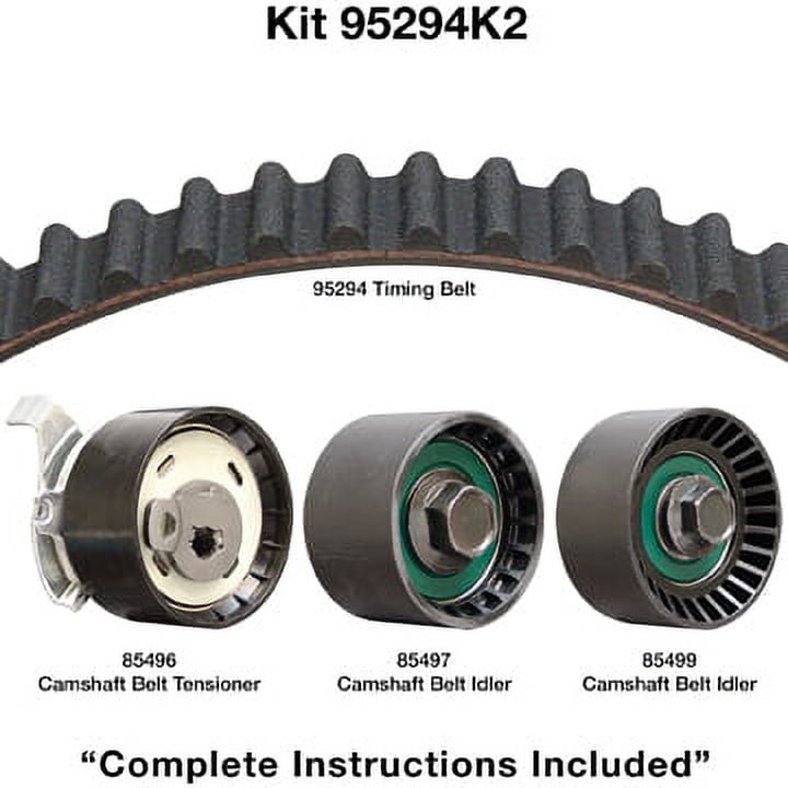 Dayco 95294K2 - Engine Timing Belt Kit Fits select: 2000-2004 FORD FOCUS, 1999-2003 FORD ESCORT