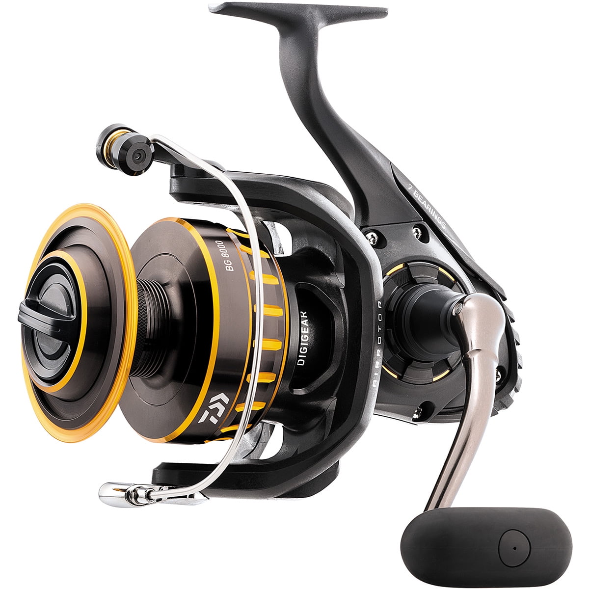 Daiwa BG 8000 Black & Gold Series Spinning Large Saltwater Reel