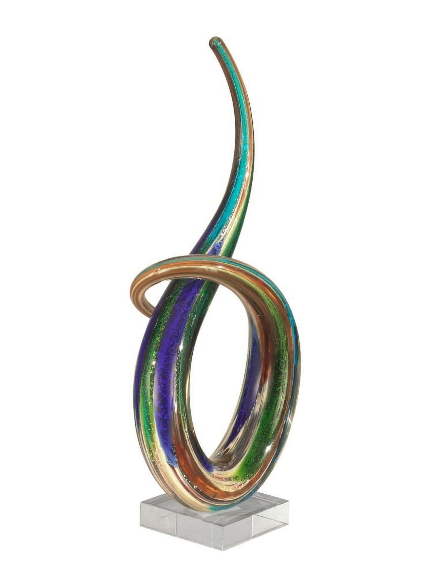 Dale Tiffany Cieza Sculpture Clear