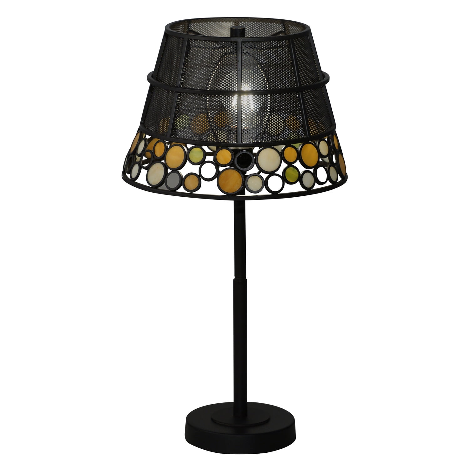Dale Tiffany Lighting - Pasqual Mesh - 2 Light Table Lamp