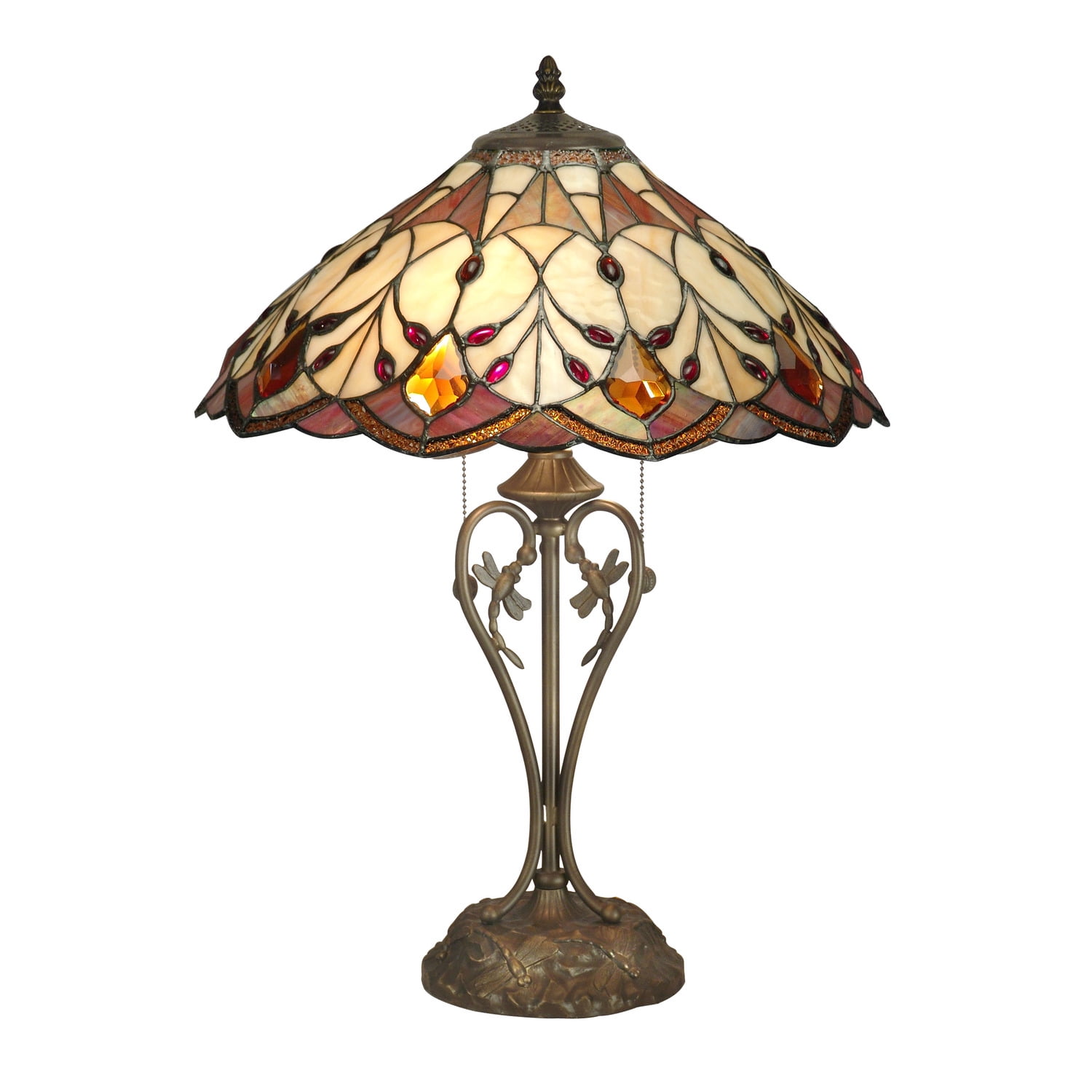 Marshall Metal and Resin Table Lamp in Antique Bronze Finish