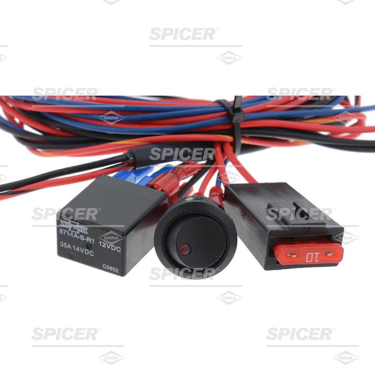 Dana Spicer 10021771 E-LOCKER HARNESS Fits select: 2015-2019,2021 JEEP WRANGLER UNLIMITED