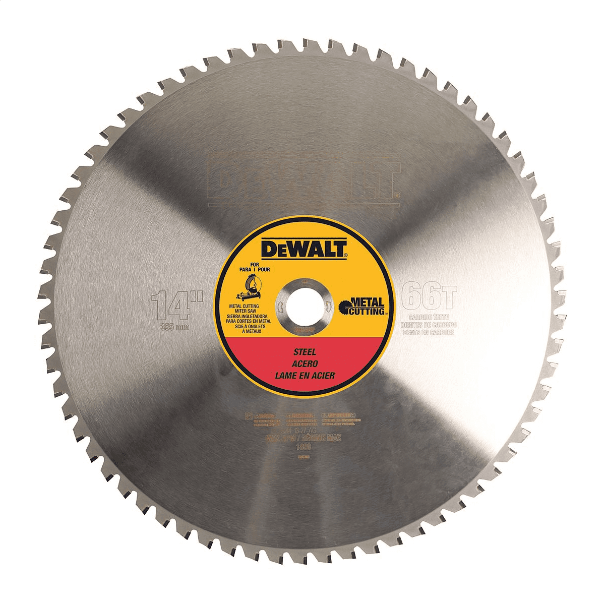 DeWalt 14" Metal Saw Blade