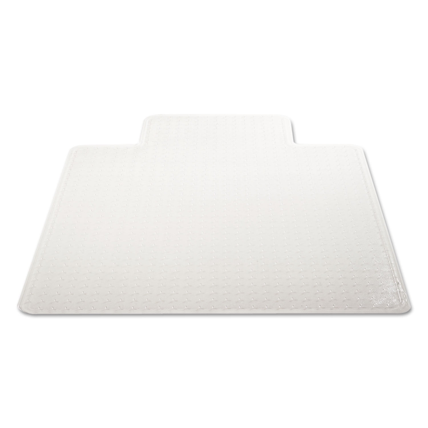 Deflecto DuraMat Moderate Use Chair Mat for Low Pile Carpet, 46 x 60, Wide Lipped, Clear