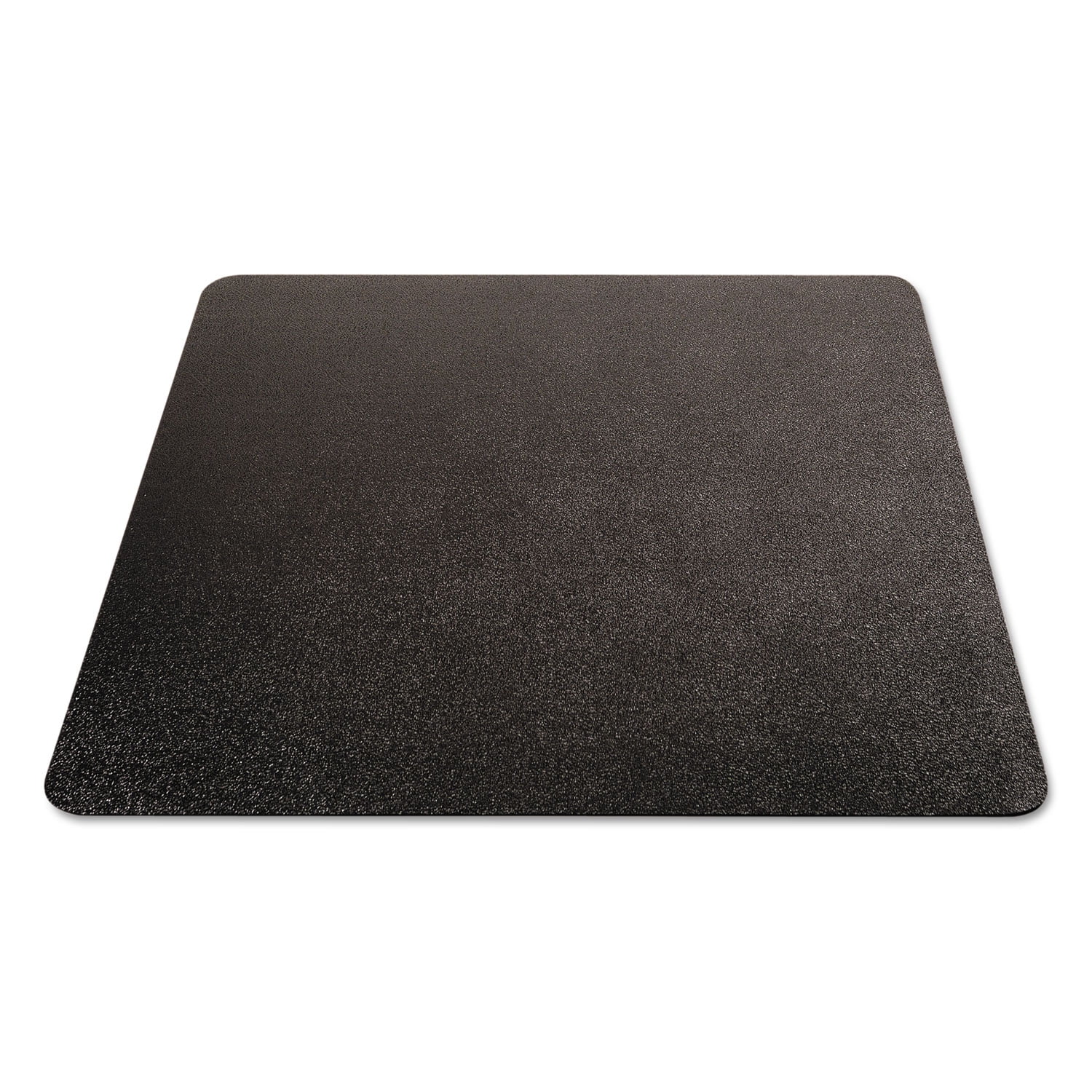 Deflecto EconoMat All Day Use Chair Mat for Hard Floors, Flat Packed, 45 x 53, Black