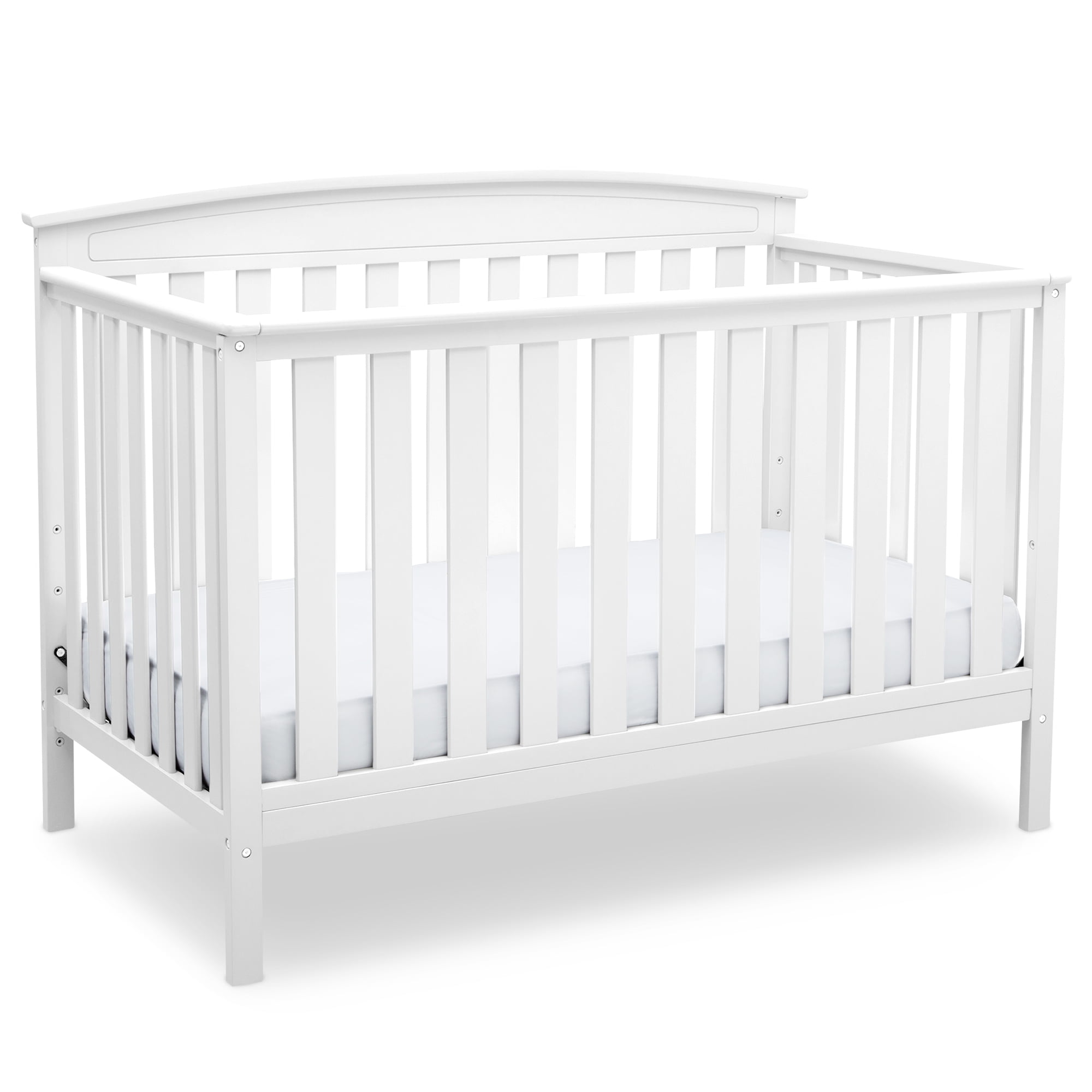 Delta Children Gateway 4-in-1 Convertible Baby Crib, White
