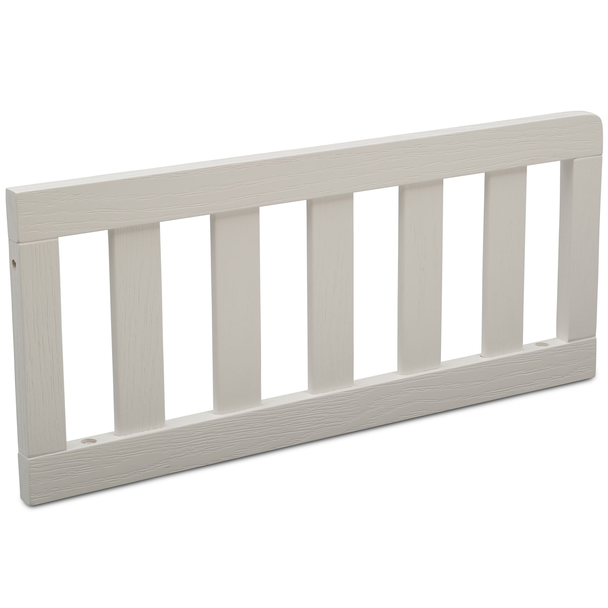 Delta Children Toddler Guardrail W0060, Greenguard Gold Certified, Textured White