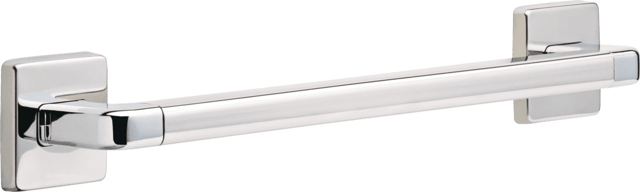 Delta 41918 18" Angular Modern Decorative ADA Grab Bar, Chrome