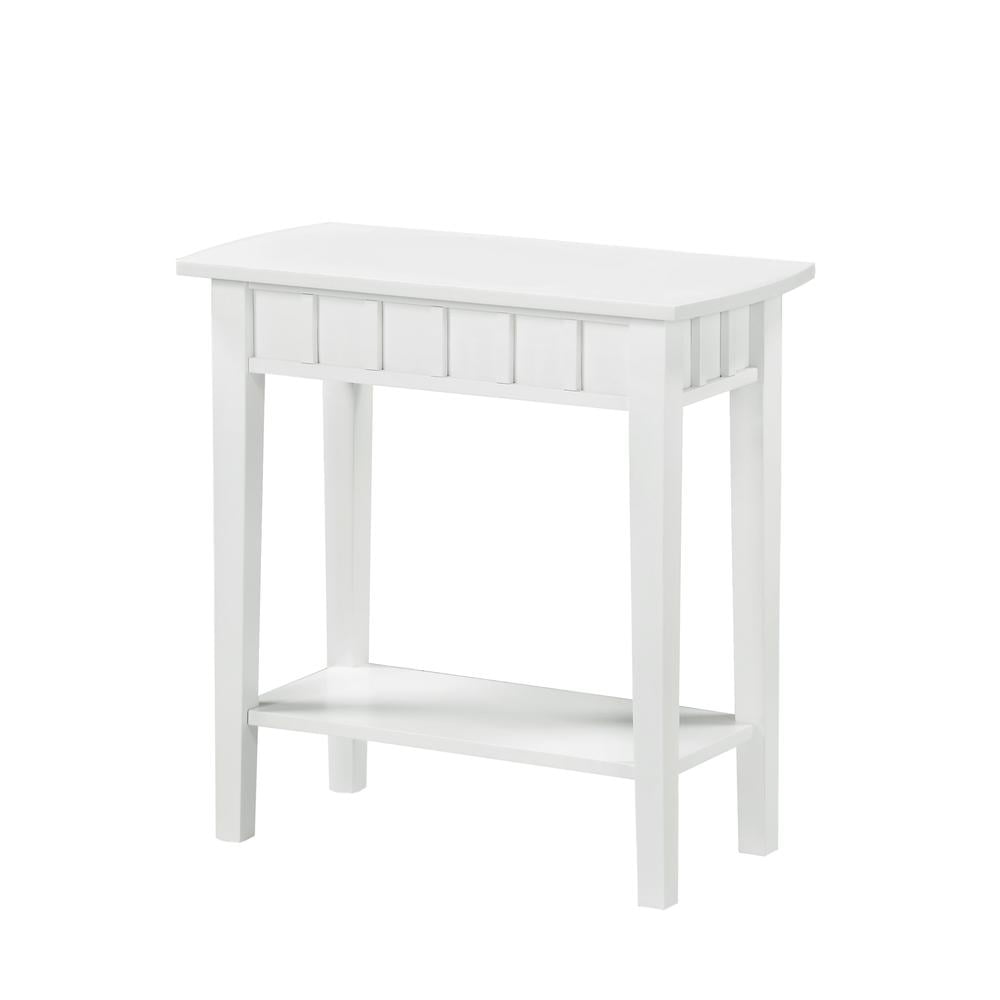 Dennis End Table, White
