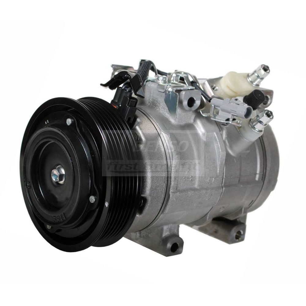 Denso 471-1010 New A/C Compressor with Clutch Fits select: 2004-2007 TOYOTA SIENNA