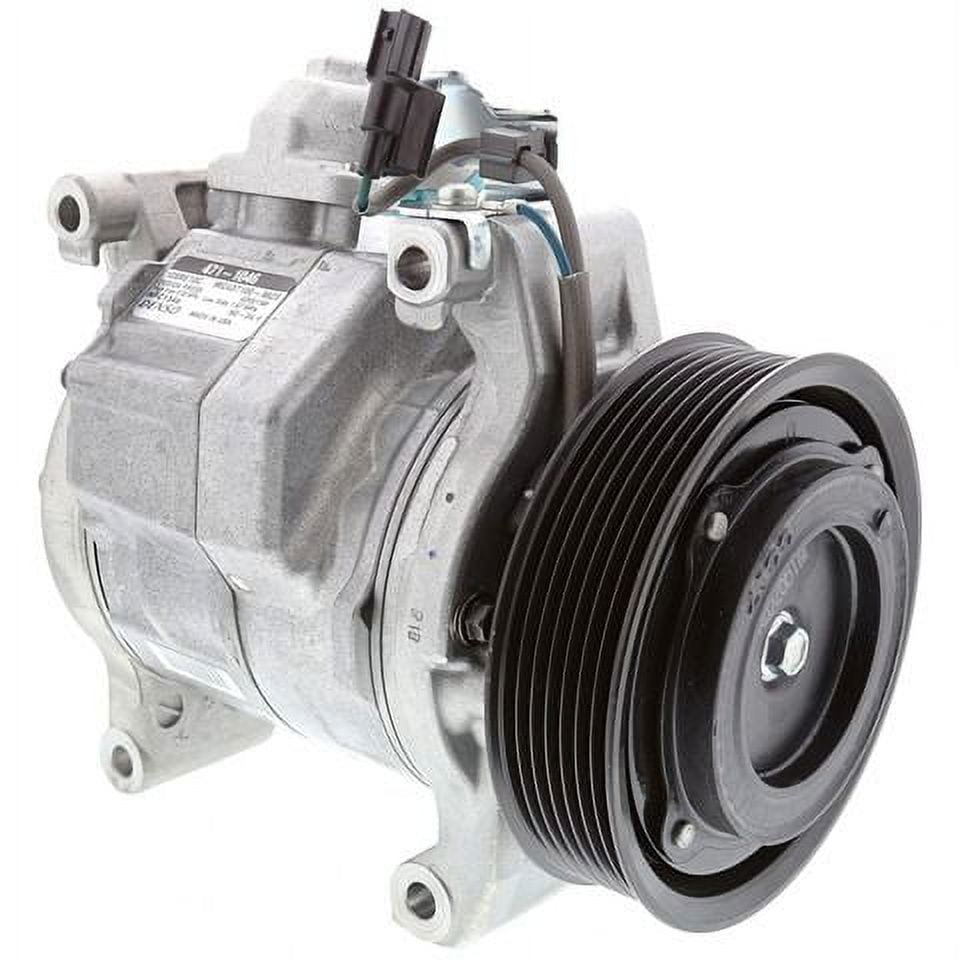 Denso 471-1046 New AC Compressor with Clutch 1 Pack Fits select: 2013-2017 HONDA ACCORD
