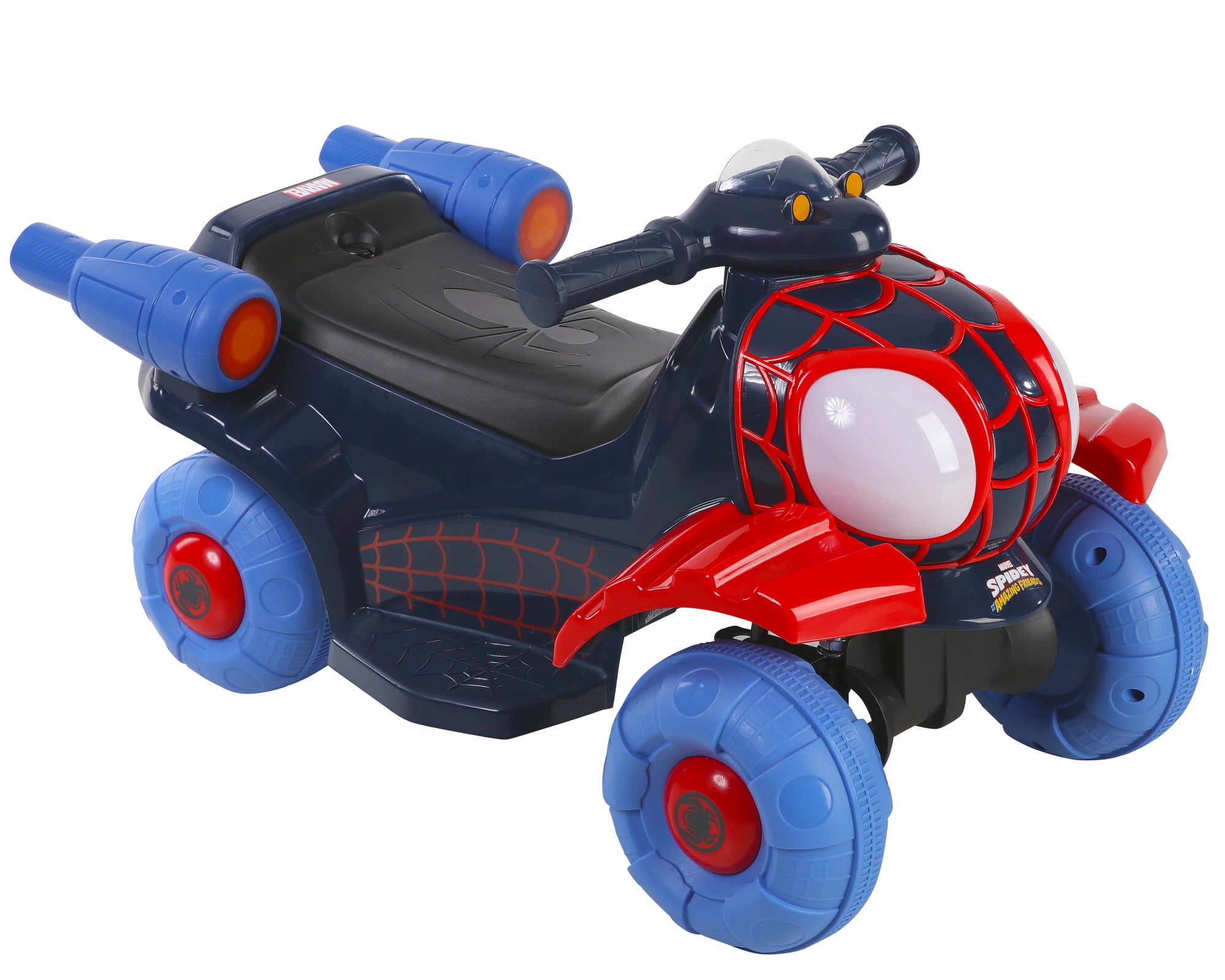 Spider-Man 6V Quad Ride-On by Dynacraft for Toddlers Ages 1.5-3 Years, Unisex