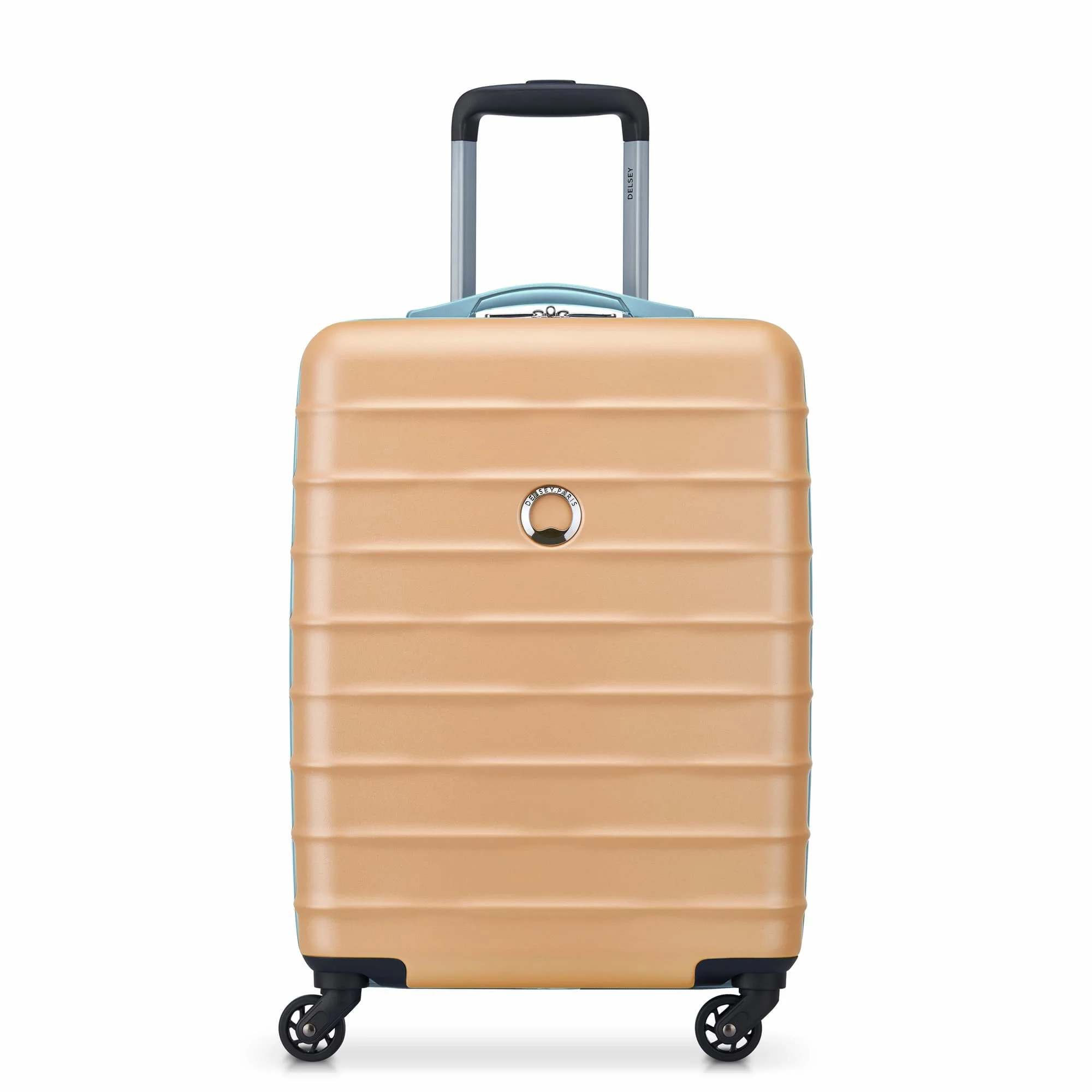DELSEY PARIS Claudia Hardside Expandable Carry-On Luggage, Peach