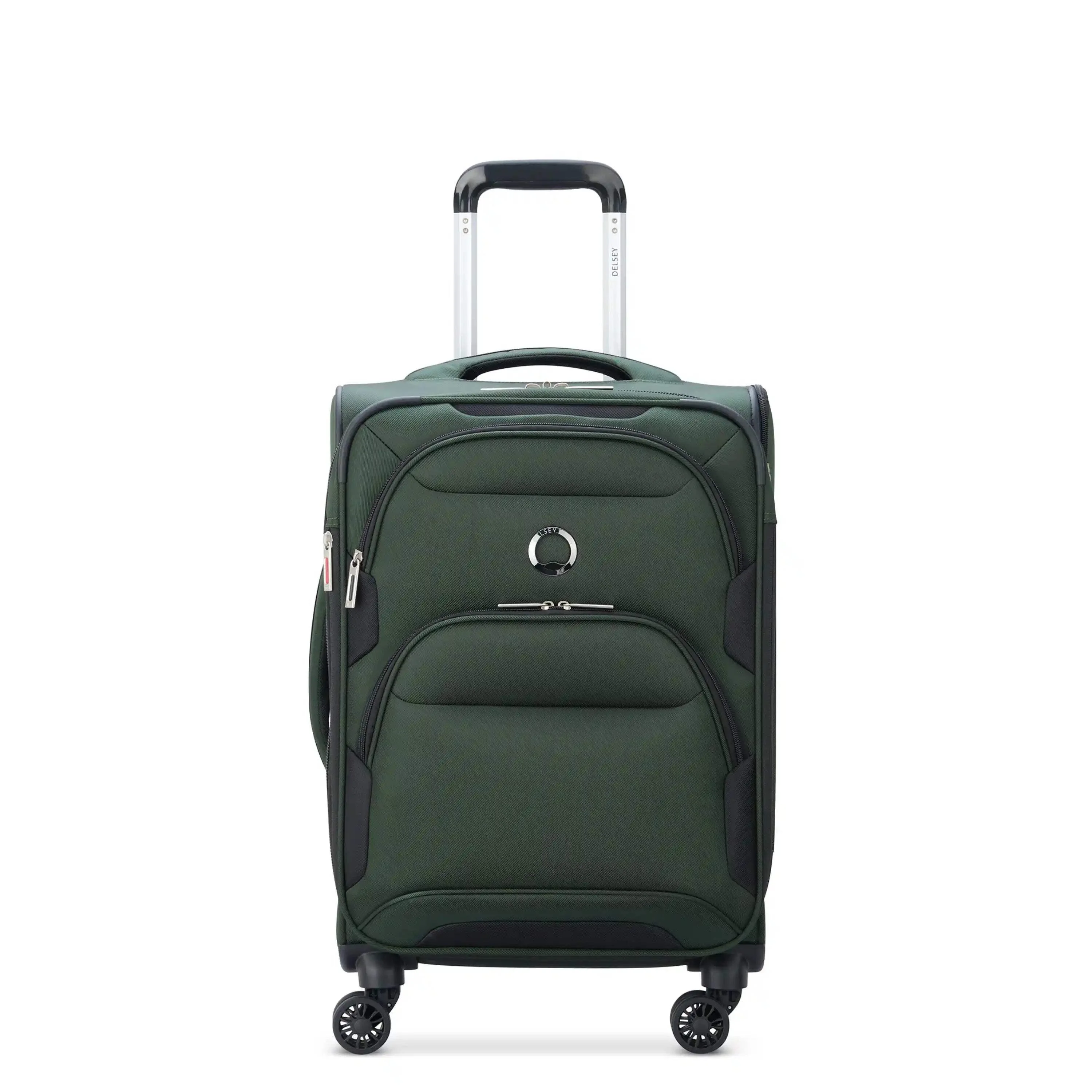 DELSEY PARIS Sky Max 2.0 21" Softside Spinner Carry-On Luggage, Green