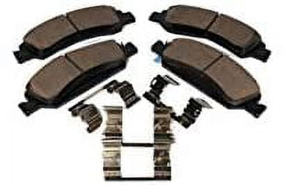 Disc Brake Pad Set Fits select: 2008-2013 CHEVROLET SILVERADO, 2008-2013 GMC SIERRA