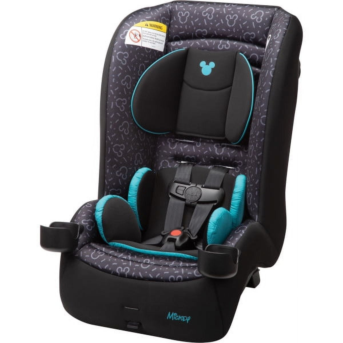 Disney Baby Jive 2-in-1 Convertible Car Seat, Mickey Teal, Infant & Toddler, Unisex