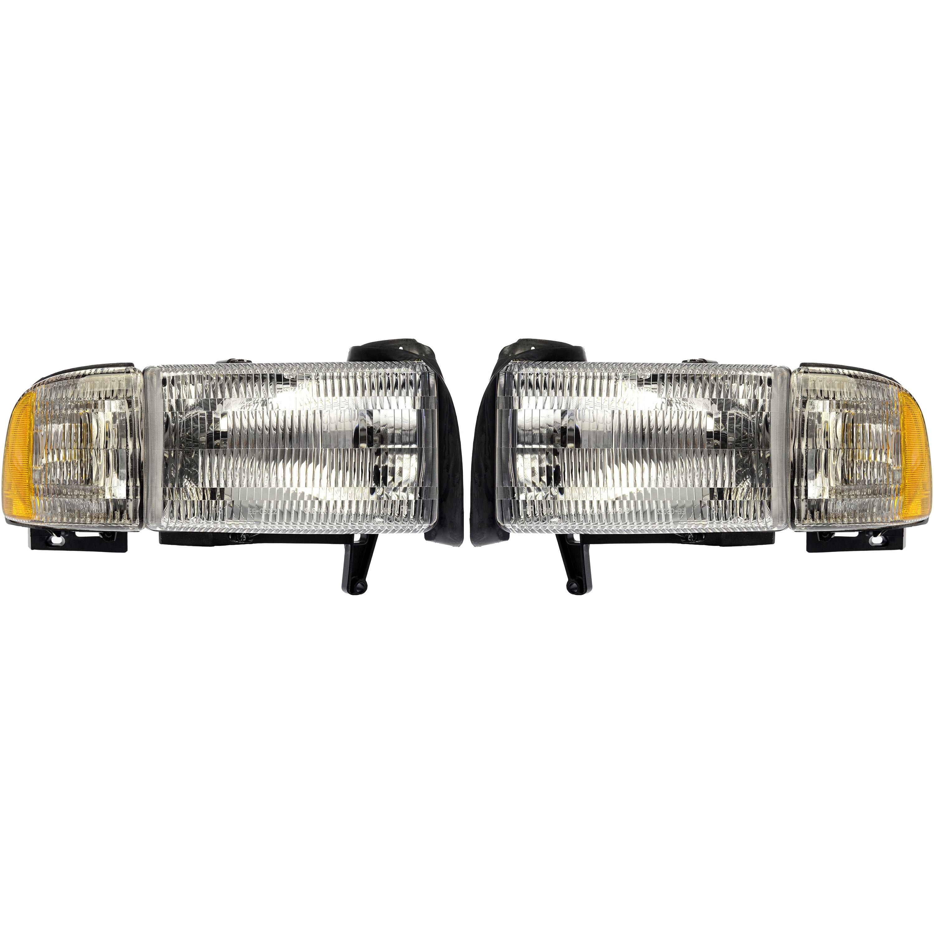 Dorman 1590121 Headlight Assembly for Specific Dodge Models, Pack of 2