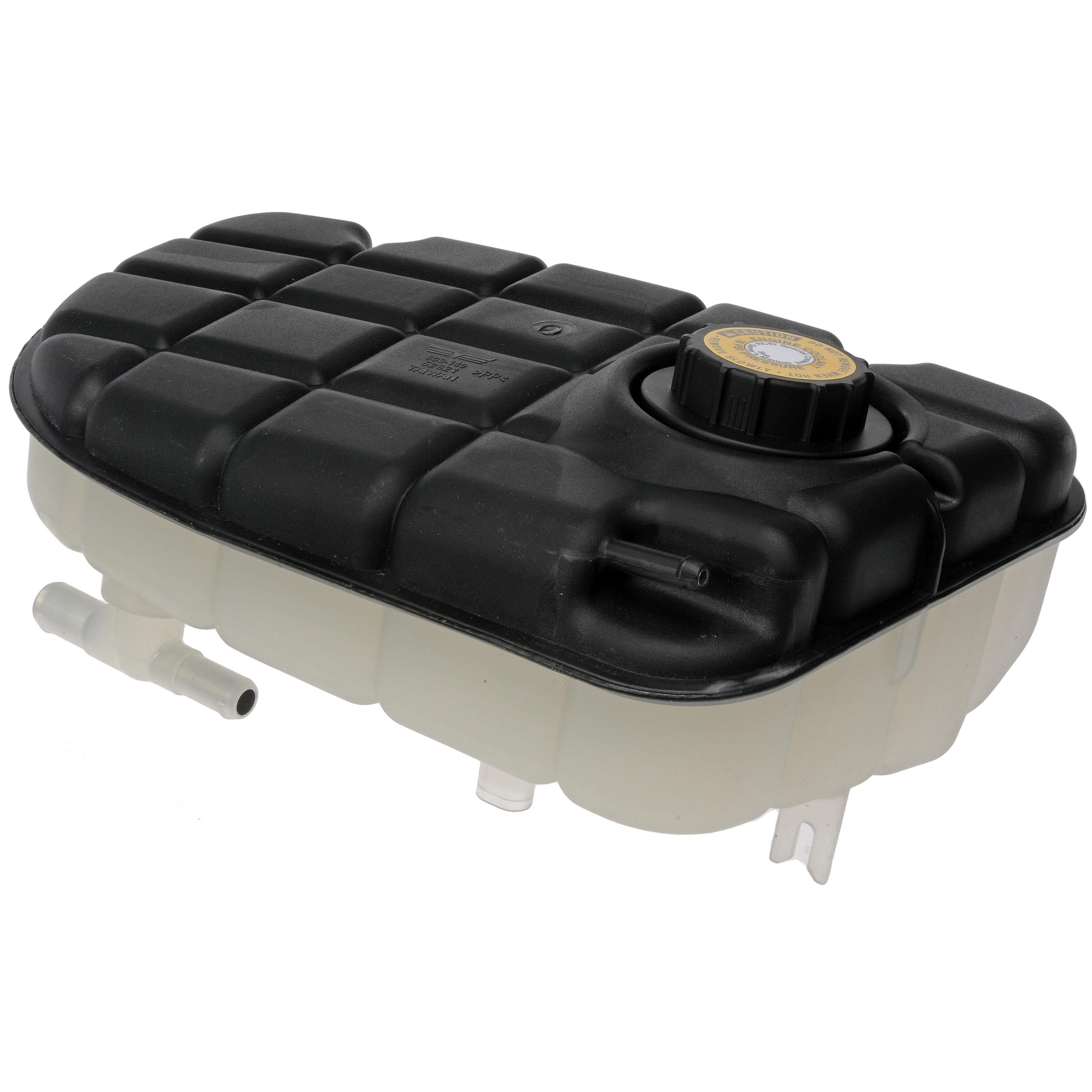 Dorman 603-140 Front Engine Coolant Reservoir for Specific Chevrolet Models, Black/White