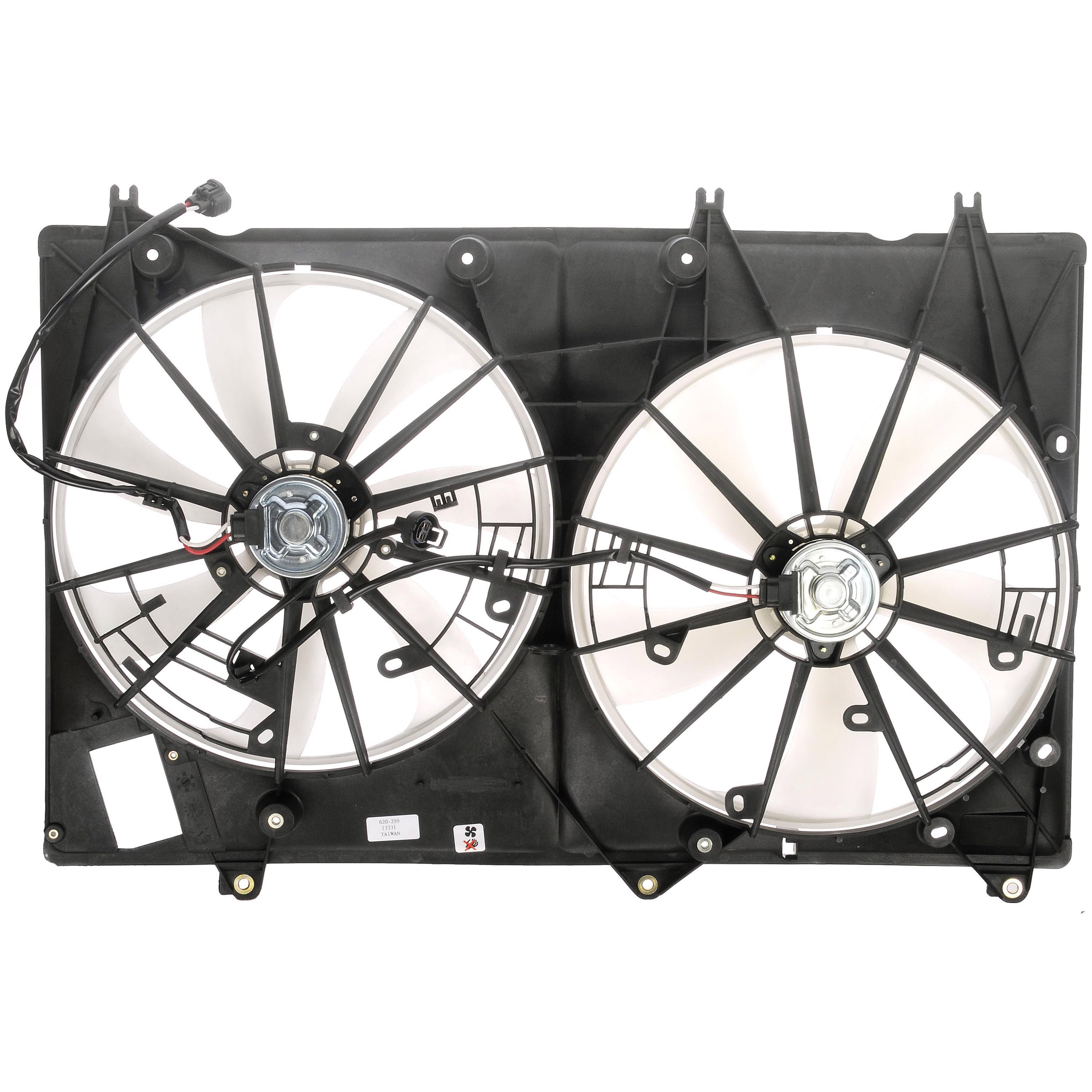 Dorman 620-299 Engine Cooling Fan Assembly for Specific Toyota Models Fits select: 2009-2013 TOYOTA HIGHLANDER