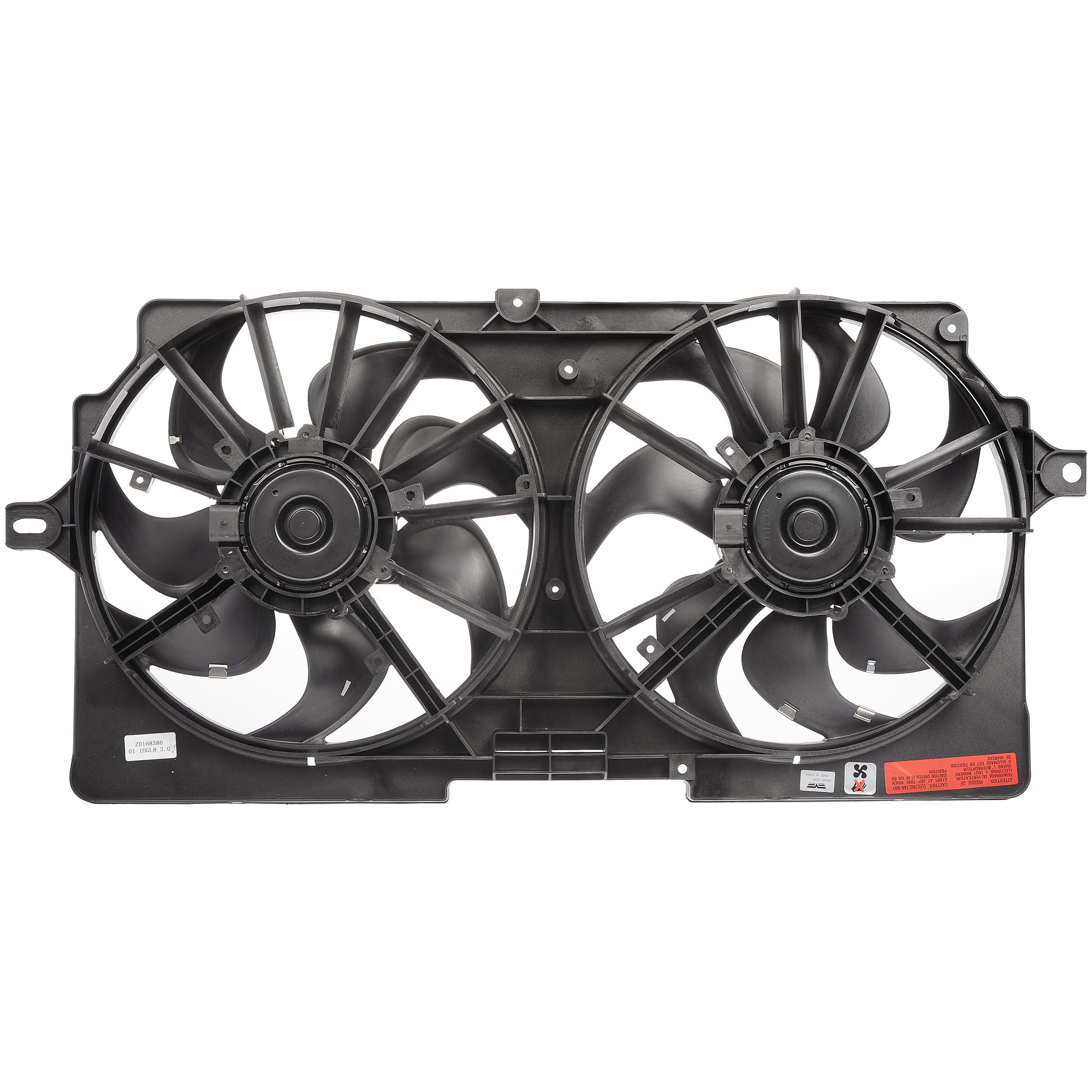 Dorman 620-607 Engine Cooling Fan Assembly for Specific Models