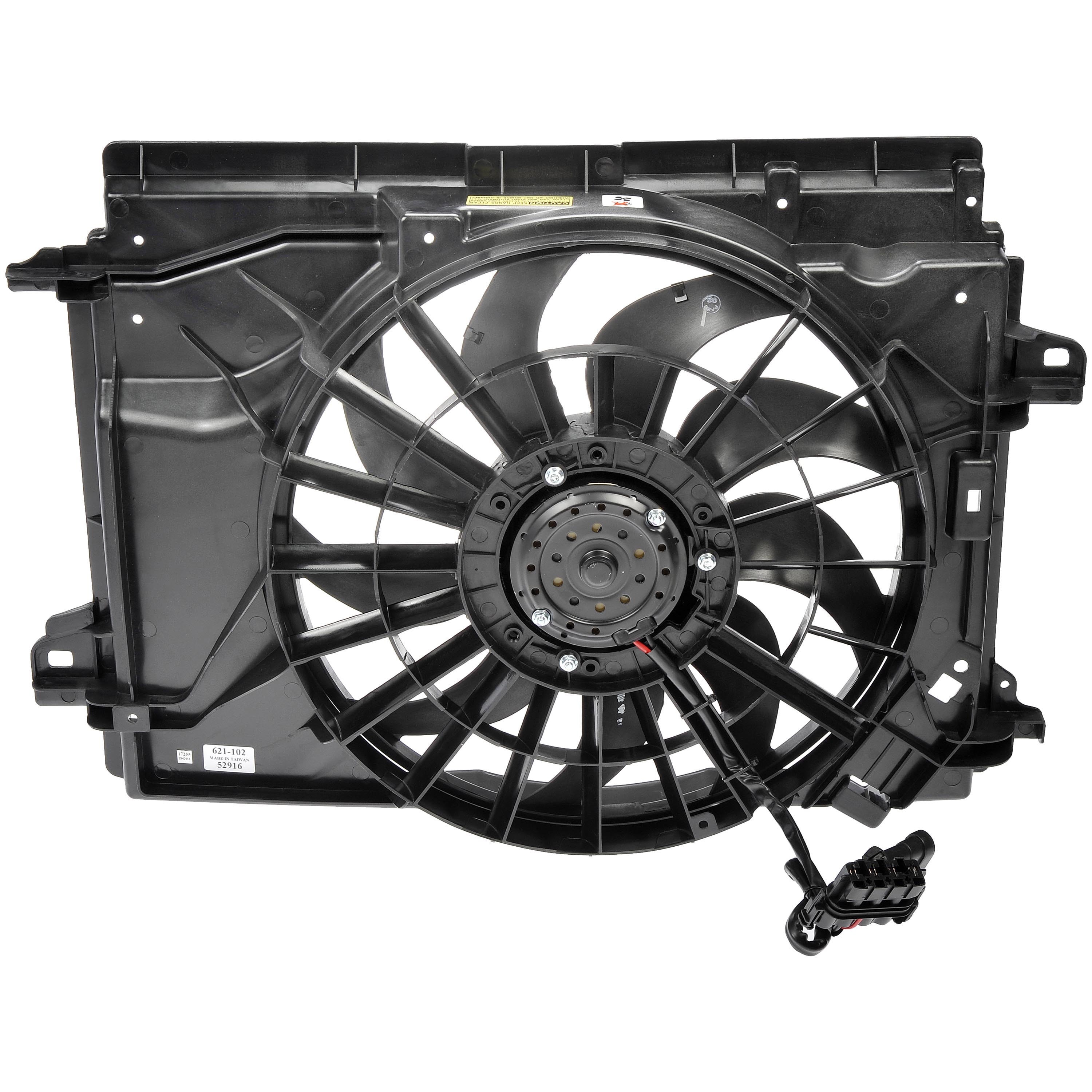Dorman 621-102 Engine Cooling Fan Assembly for Specific Cadillac / Chevrolet Models