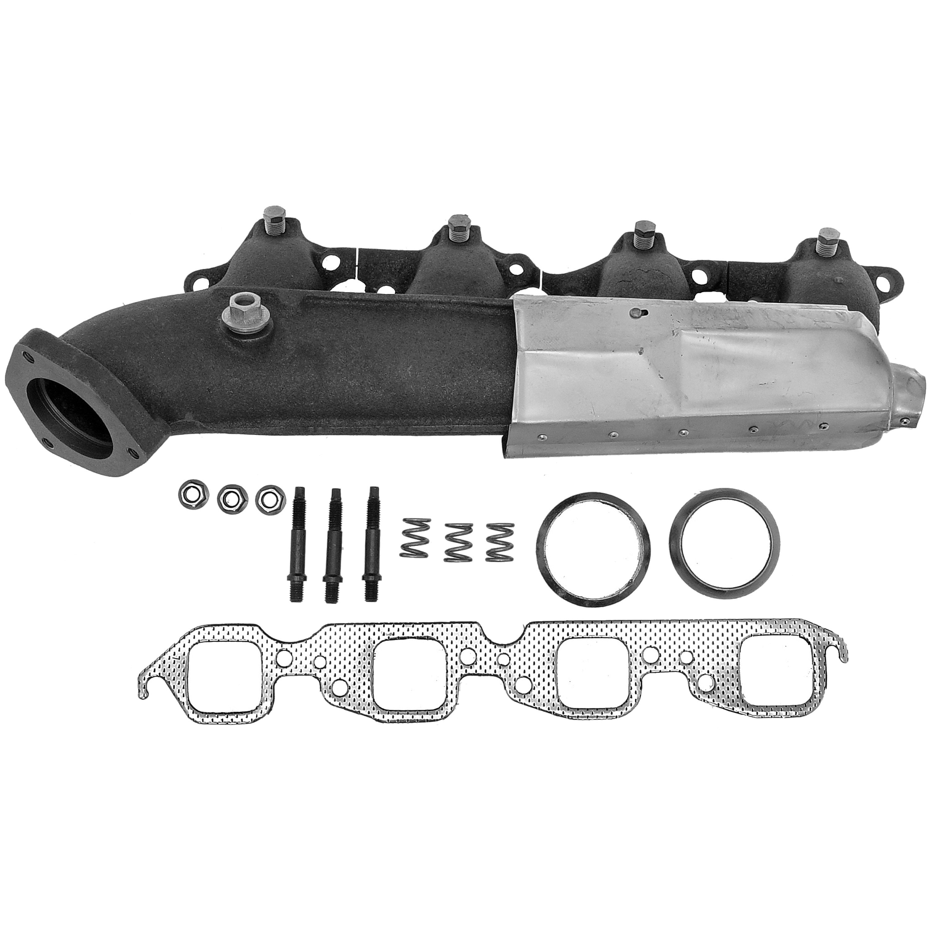 Dorman 674-268 Passenger Side Exhaust Manifold Kit - Includes Required Gaskets And Hardware for Specific Chevrolet / GMC Models (OE FIX)