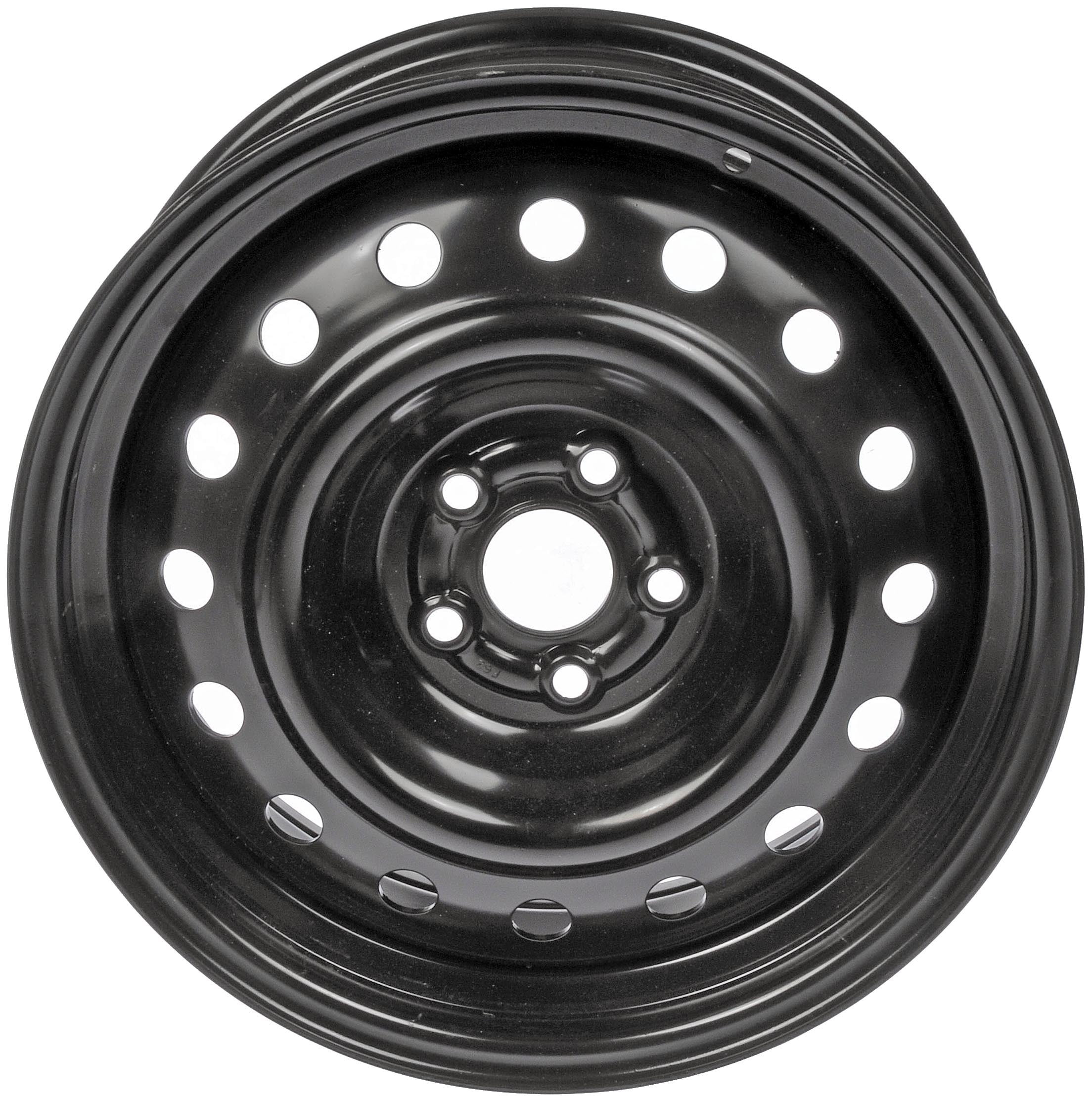 Dorman 939-174 Steel 16" Wheel Rim 16 x 6.5-inch 5-Lug Black, for Specific Pontiac / Toyota Models