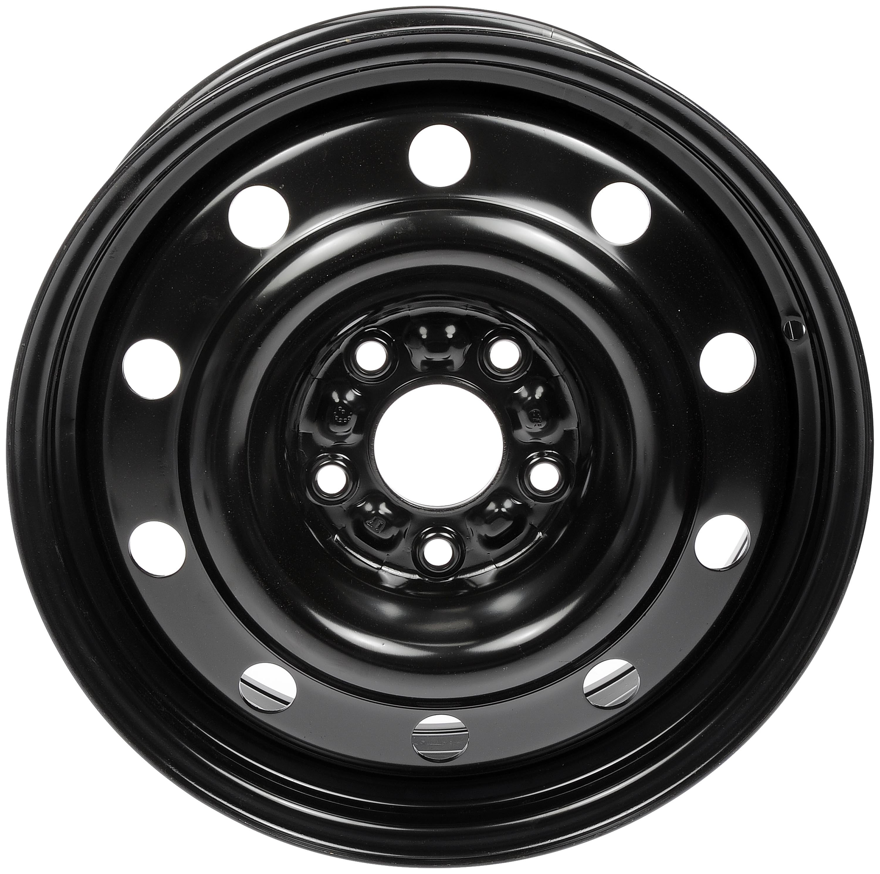 Dorman 939-243 Steel 17" Wheel Rim 17 x 6.5-inch 5-Lug Black, for Specific Chrysler / Dodge Models