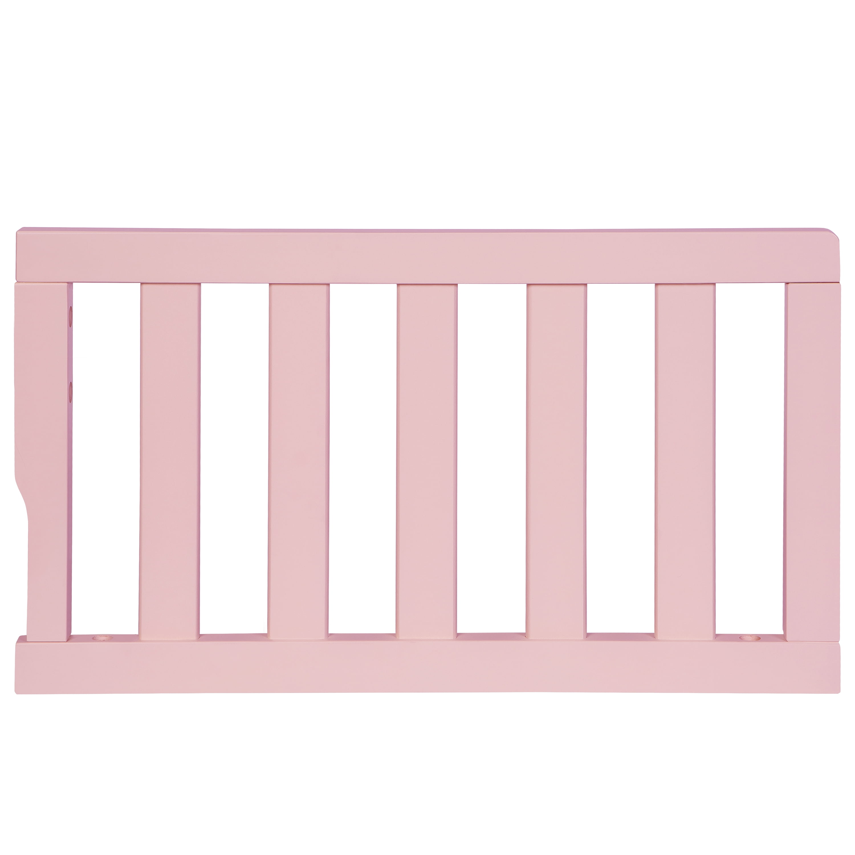 Dream On Me Convertible Crib Toddler Guard Rail in Pink, Converts Cribs to Toddler Beds