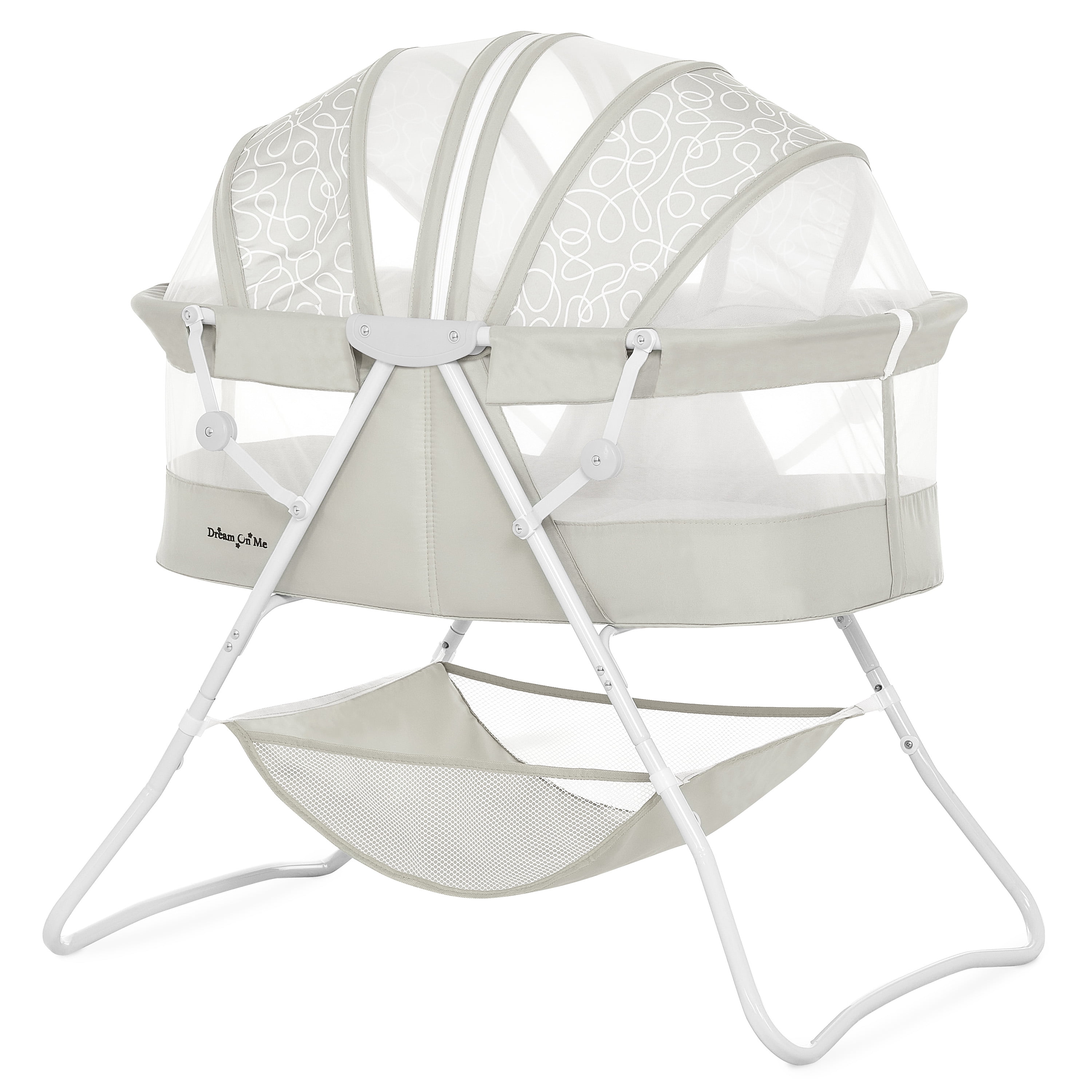 Dream On Me Karley Bassinet, Cool Gray