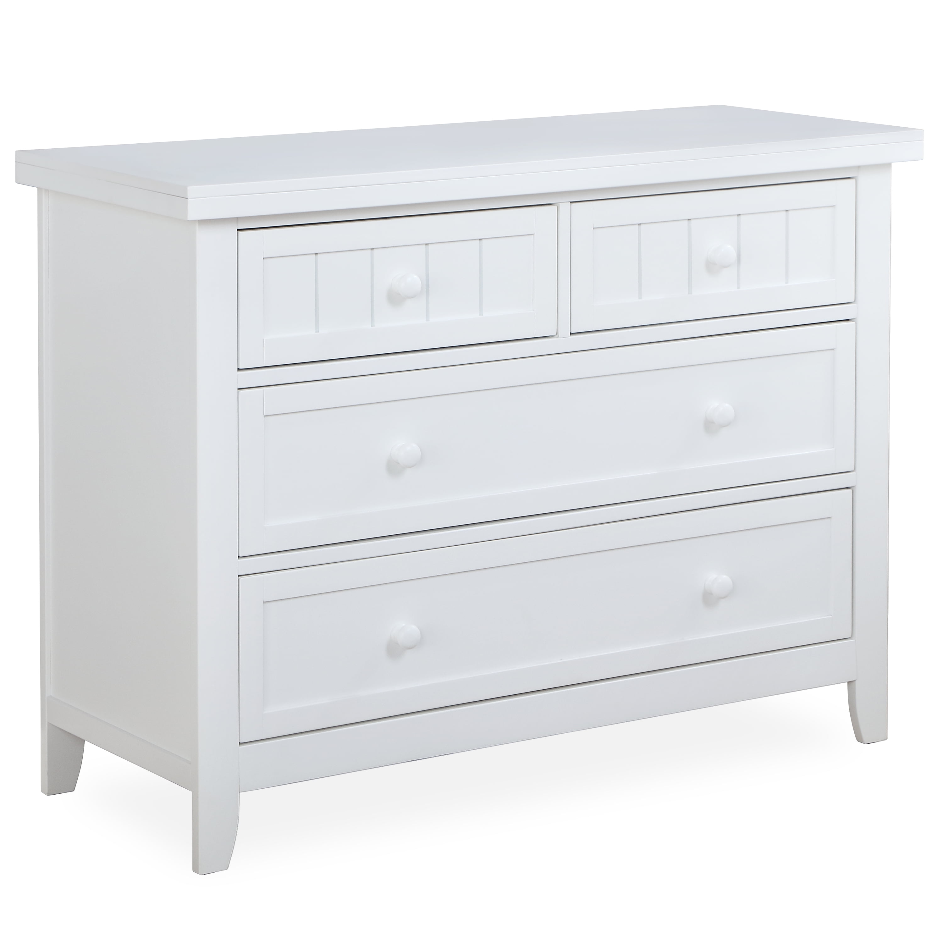 Dream On Me Maple Double Dresser, White