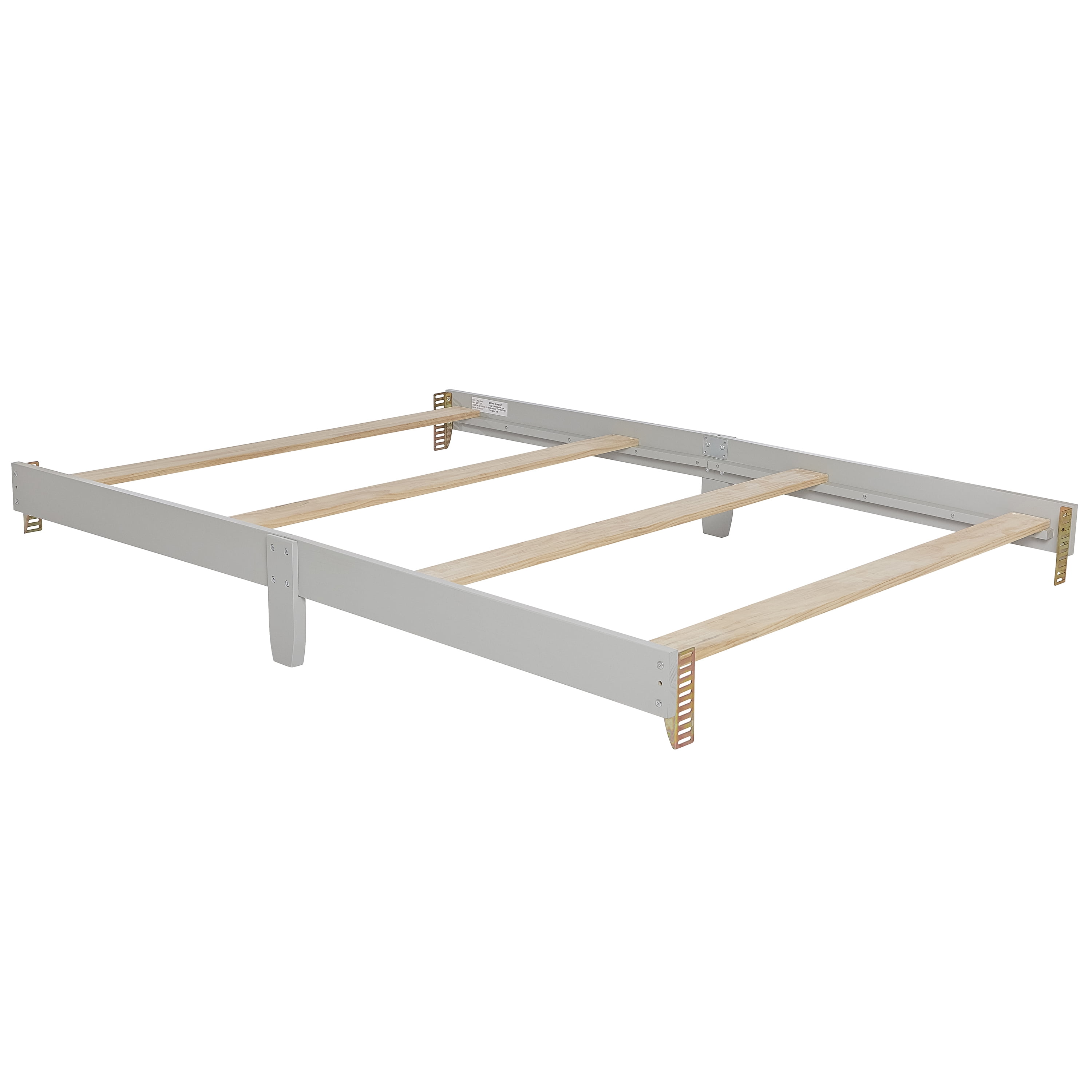 Dream On Me Universal Bed Rail Silver Grey Pearl