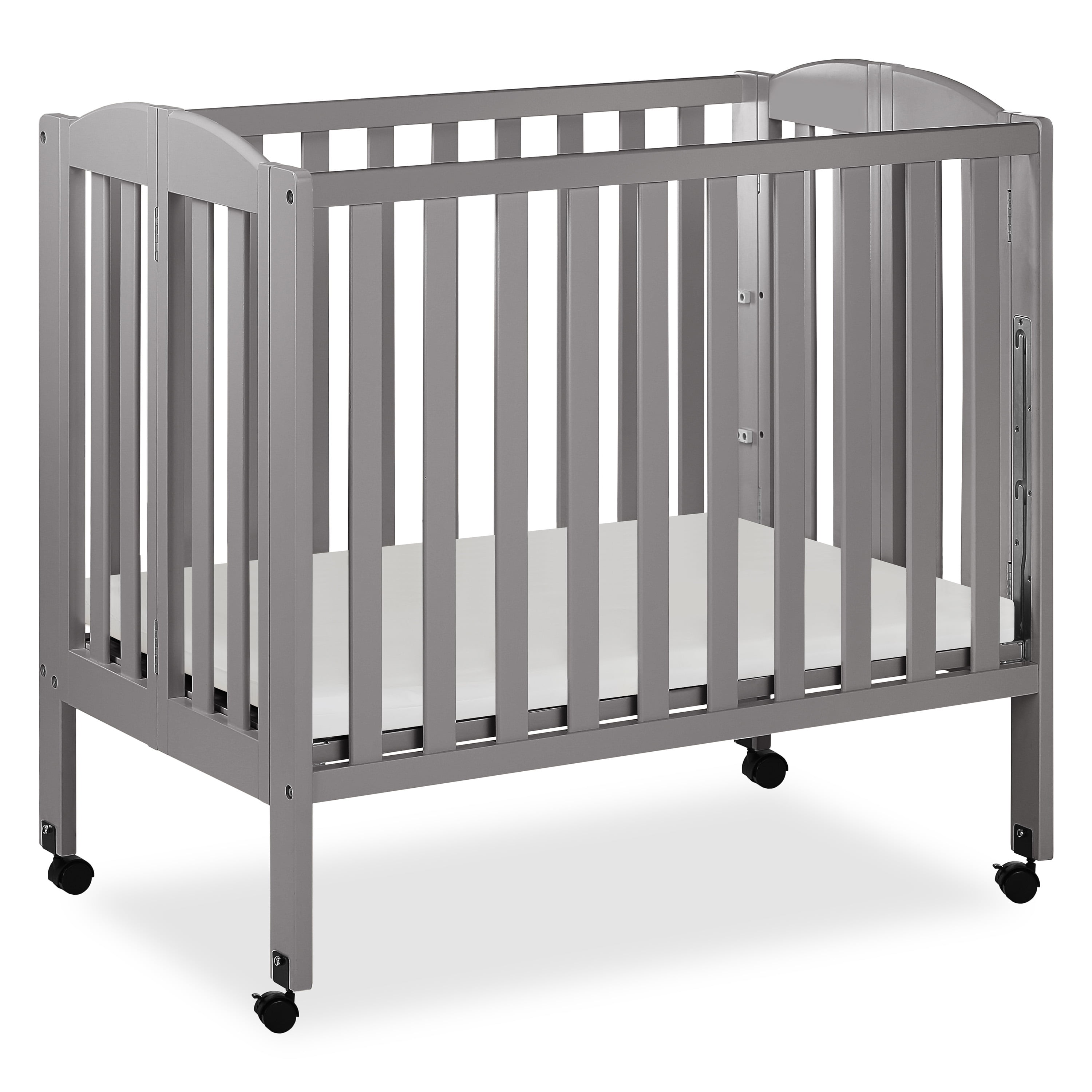 Dream On Me 3-in-1 Portable Crib Gray