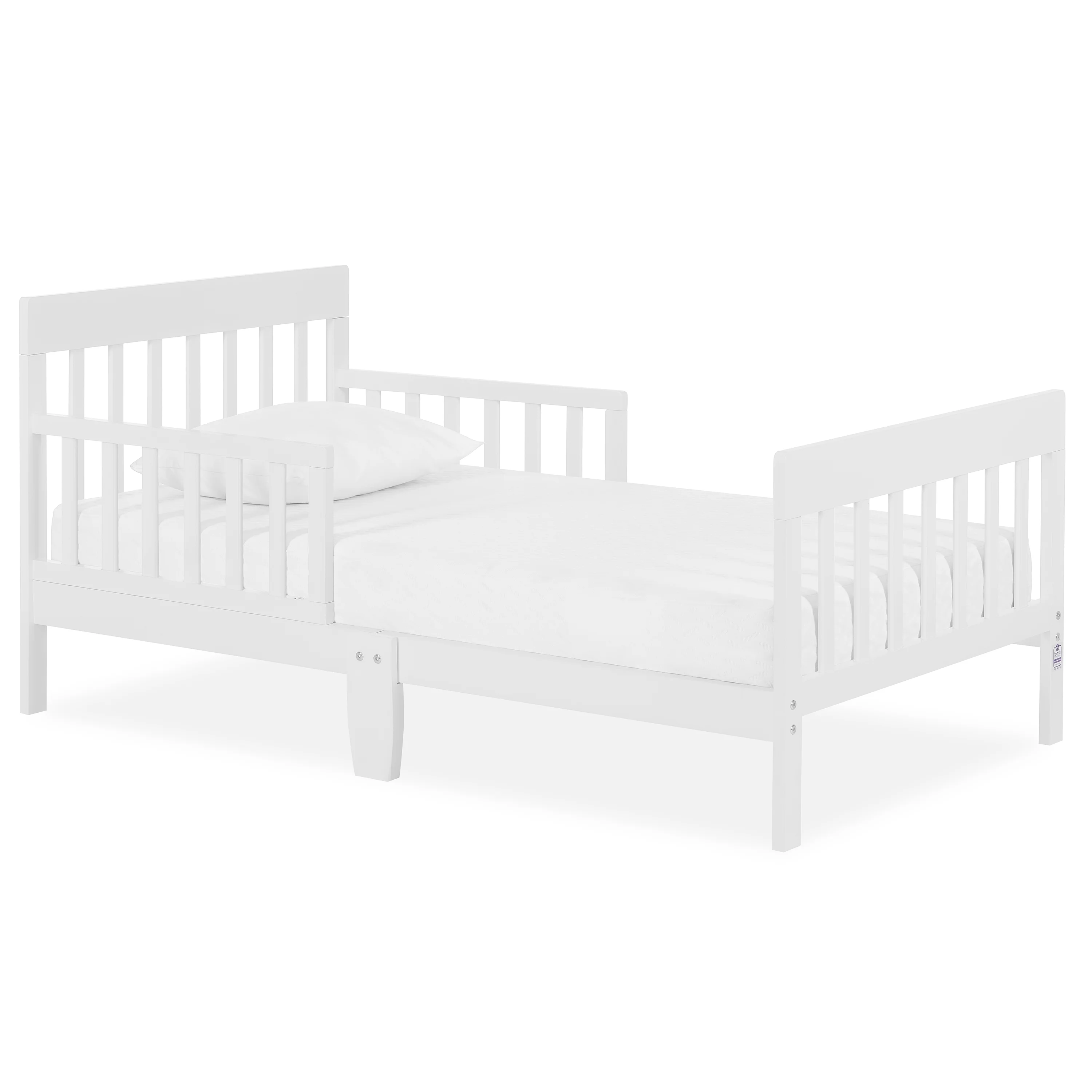 Dream on Me Finn Toddler Bed, White