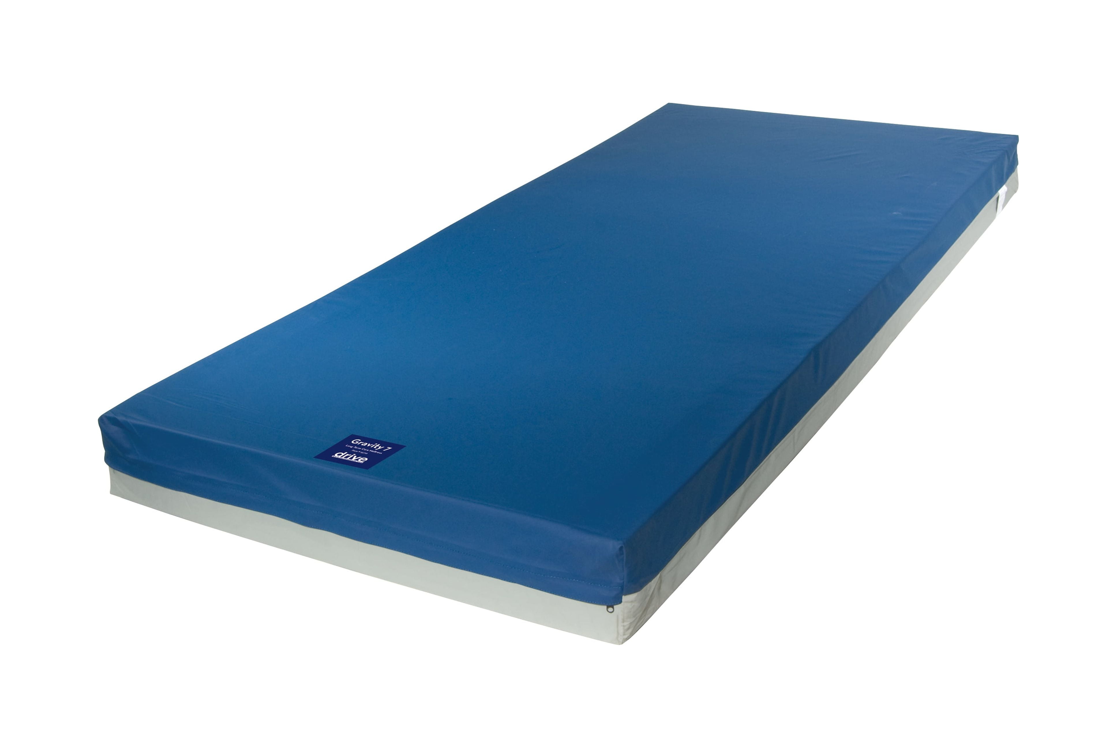 Drive Medical Gravity 7 Long Term Care Pressure Redistribution Mattress, No Cut Out, 76"