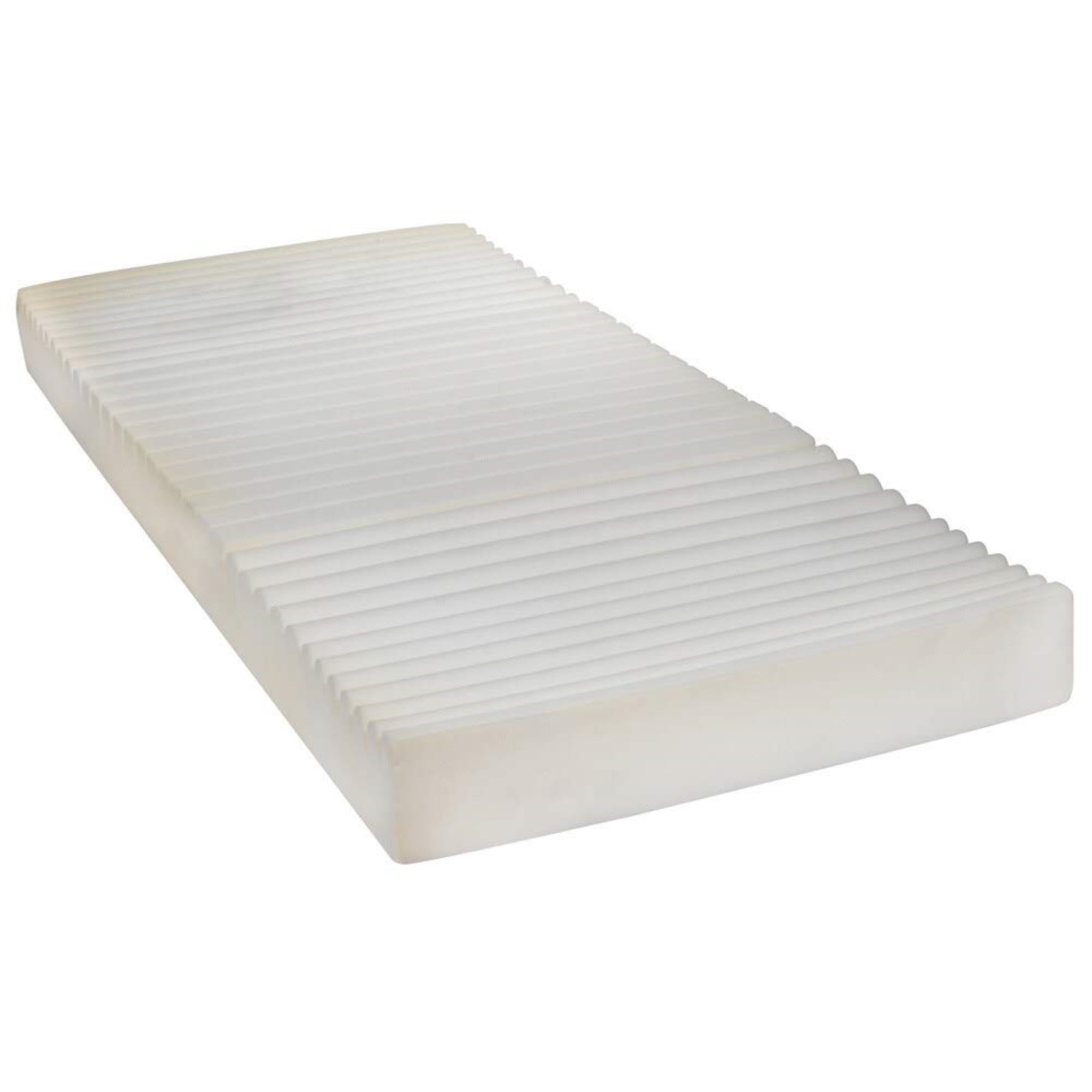 Drive Medical Therapeutic 5 Zone Support Mattress, White, 35" x 80" x 5. 5"