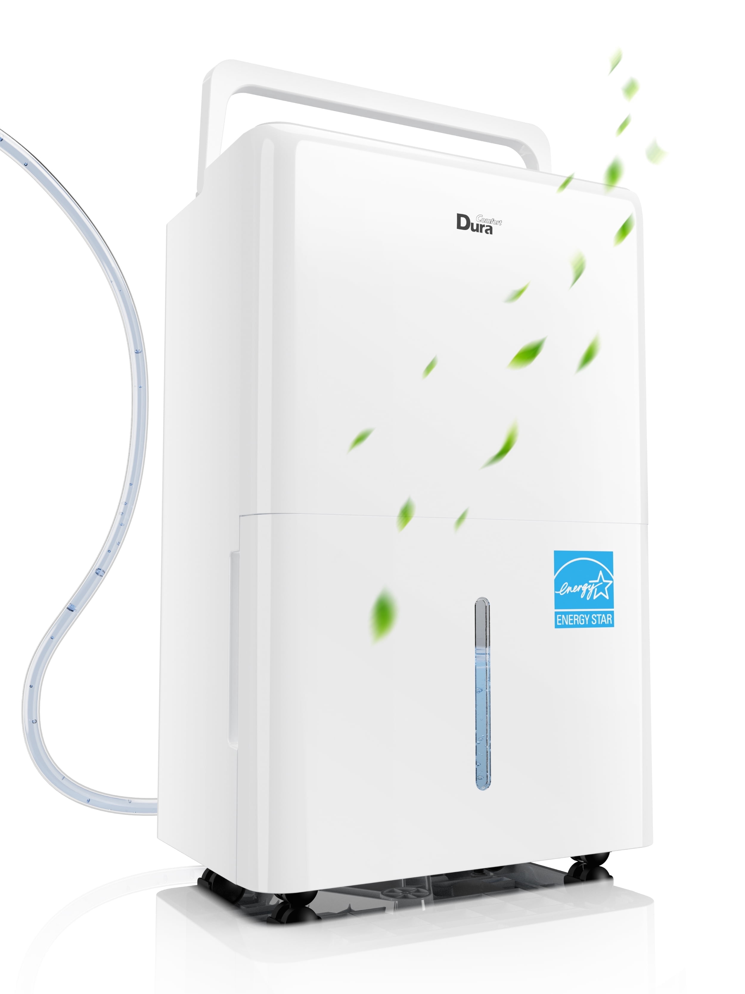 DuraComfort 50 Pints Dehumidifie for Basement with Pump, 4500 Sq.Ft Energy Star for Large Rooms, Powerful Humidity Control, Easy Drainage (MAX 115 Pint at 89.6℉, RH80%)