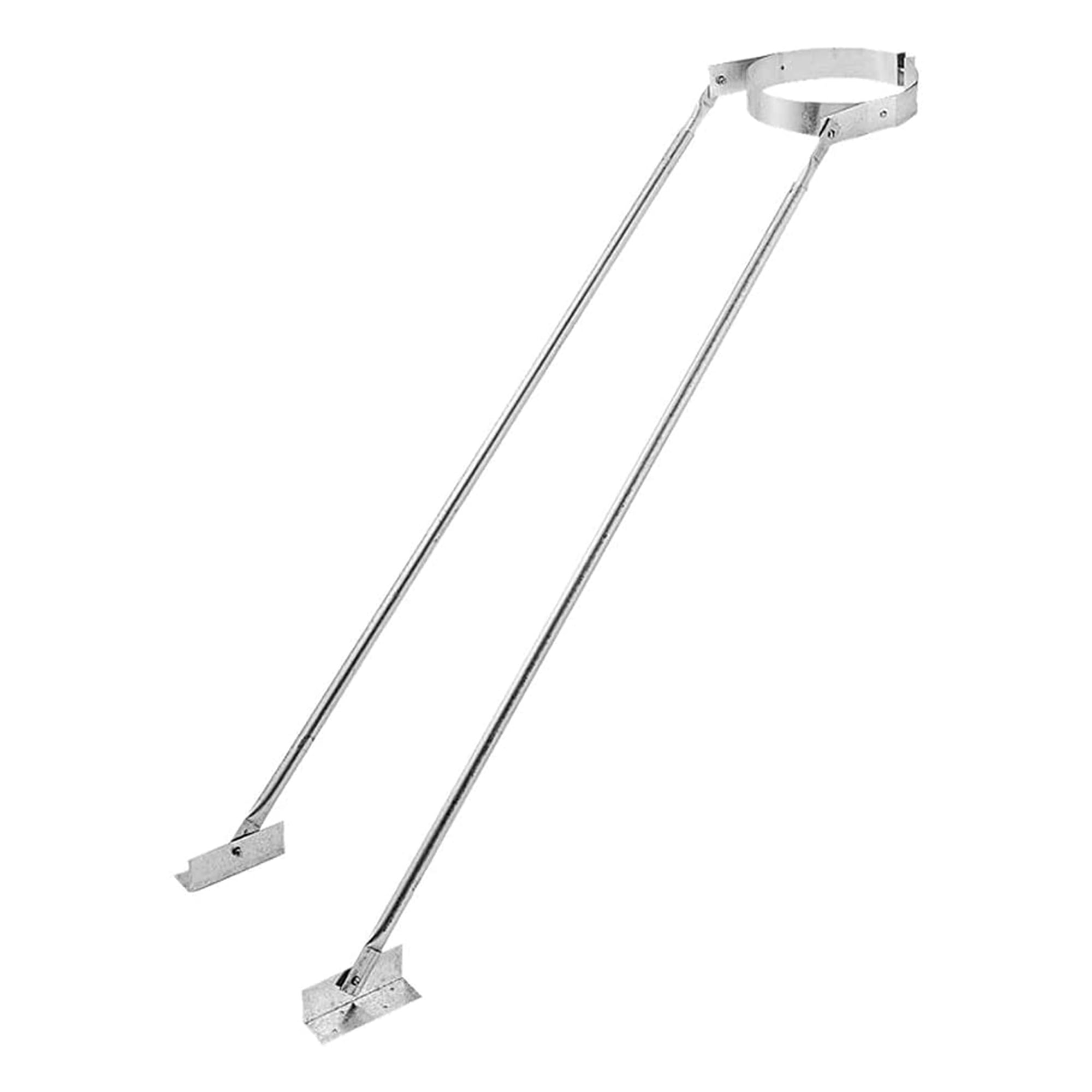 DuraVent DuraPlus 6" Extended Mounting Roof Bracket Chimney Support Brace