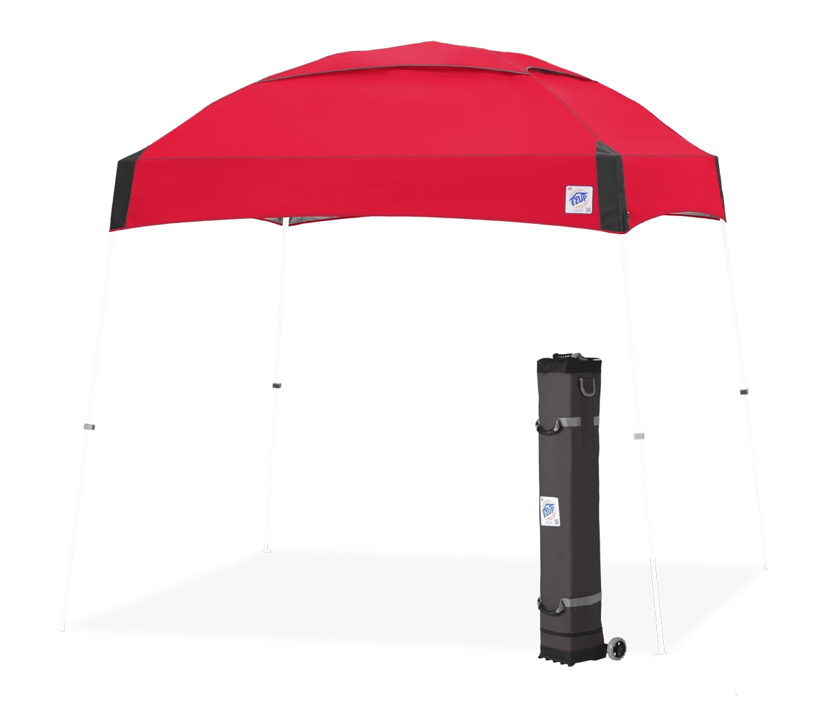 E-Z Up® Dome® Instant Shelter®, Outdoor Vented Shelter Canopy 10' x 10', Red