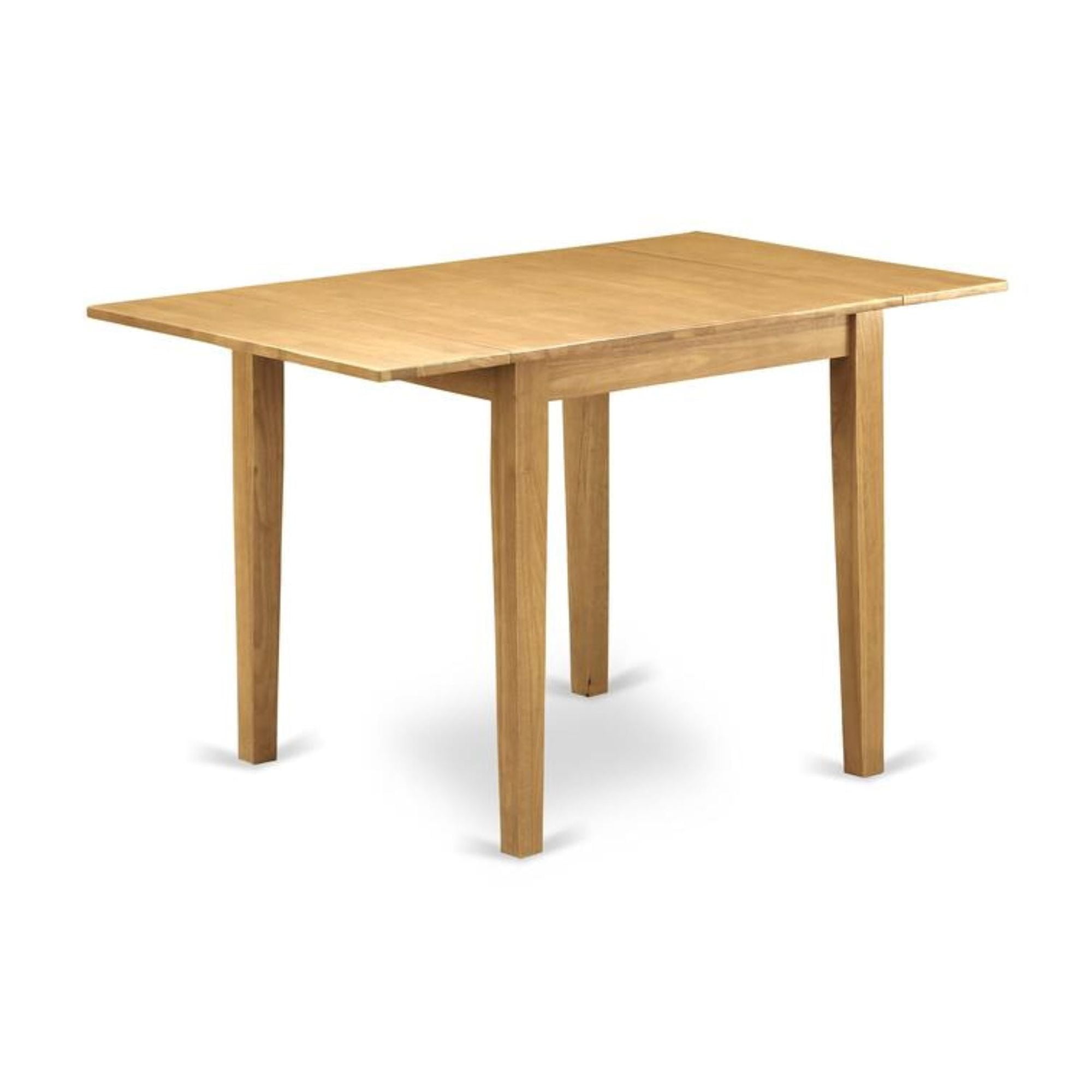 East West Furniture Norden Rectangular Wood Dining Table in Oak