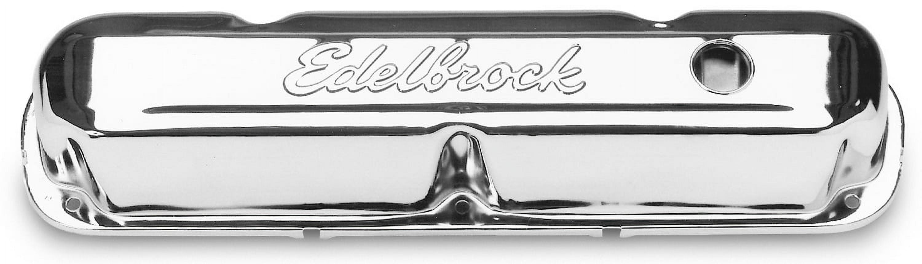 Edelbrock 4495 Signature Series Valve Cover Fits select: 1970-1991 DODGE D-SERIES, 1970-1991 DODGE W-SERIES